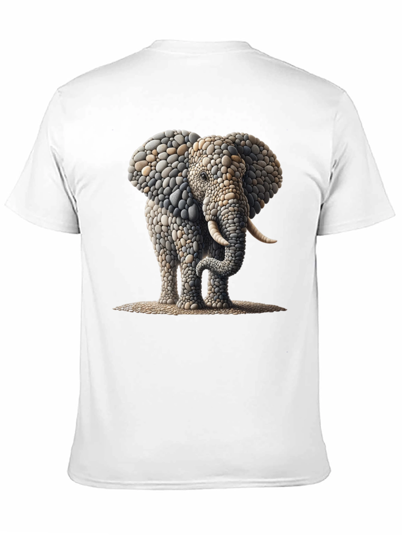 Stone Elephant Graphic Tee - Unique Design