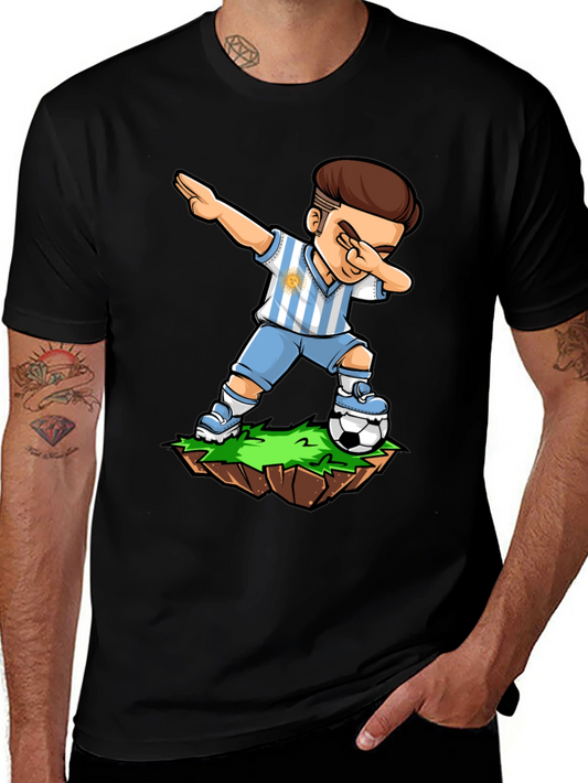 Argentina Soccer Dab T-Shirt