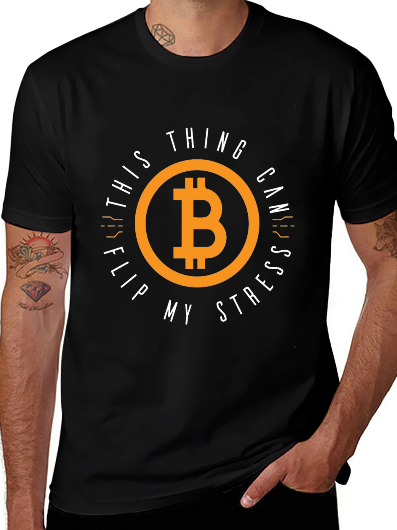 Bitcoin Stress Relief T-Shirt - Crypto Tee