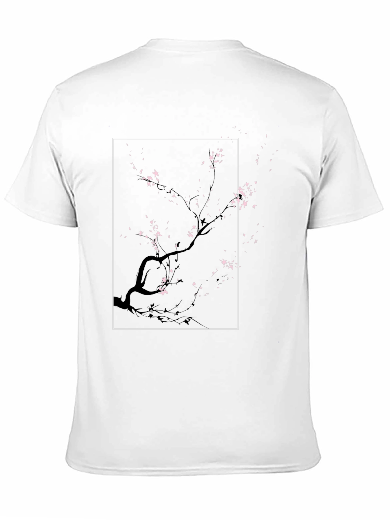 Sakura Tree Graphic Tee - Modern Japanese Style