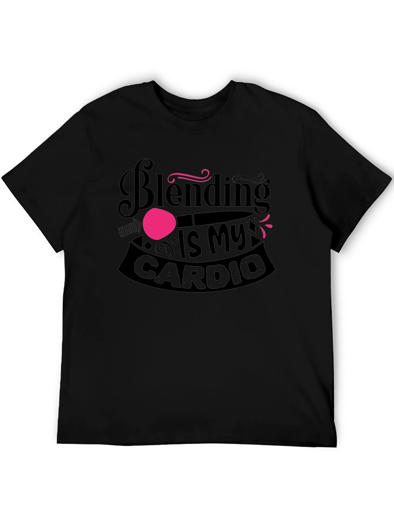 Blending Is My Cardio Funny Workout T-Shirt