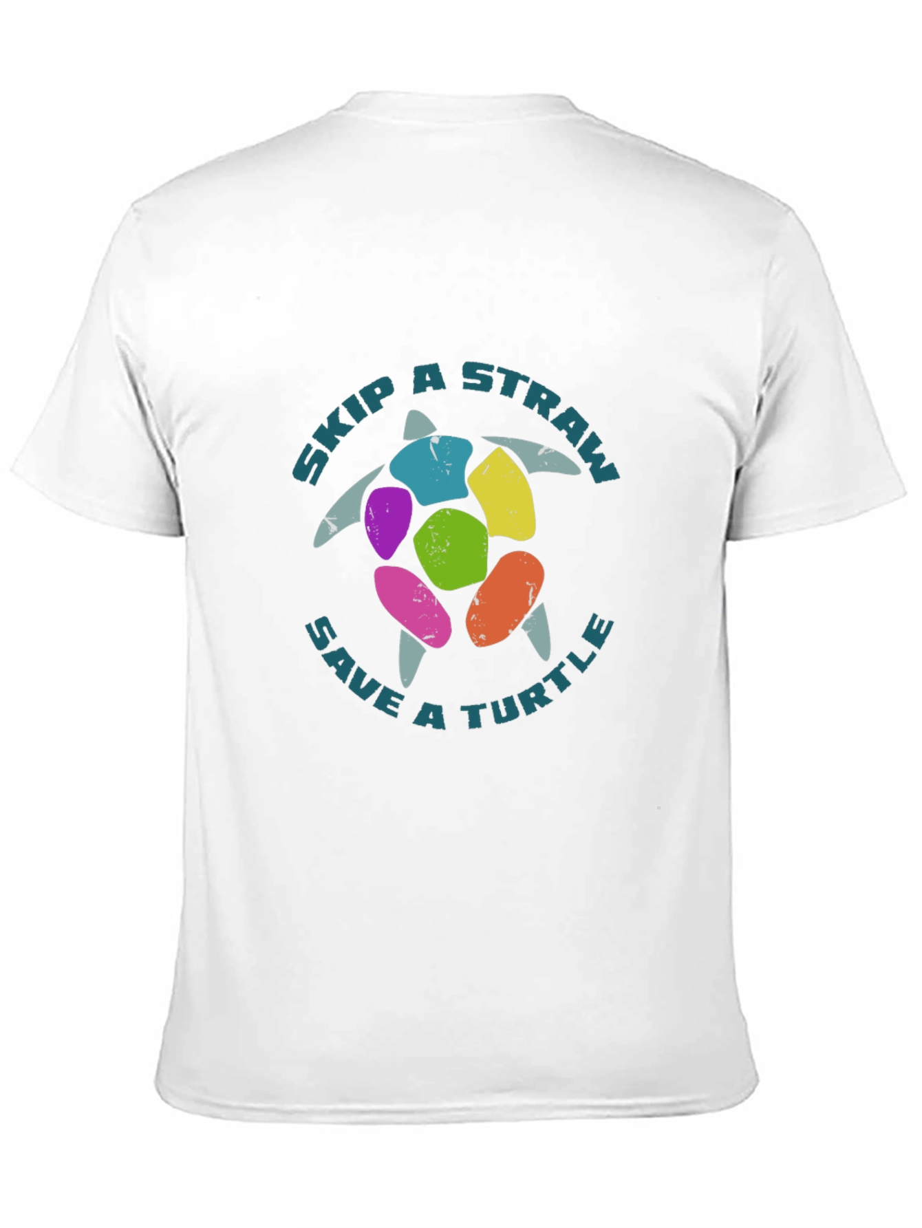 Skip a Straw Save a Turtle Graphic Tee