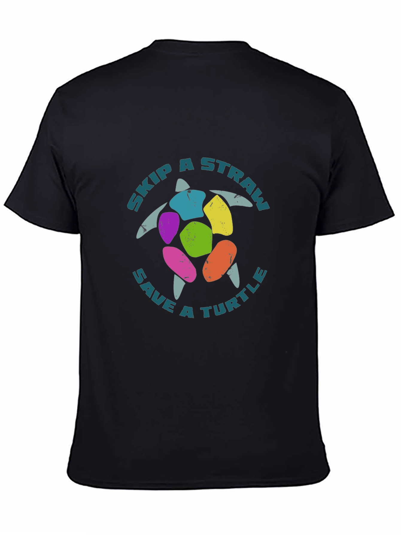 Skip a Straw Save a Turtle Graphic Tee