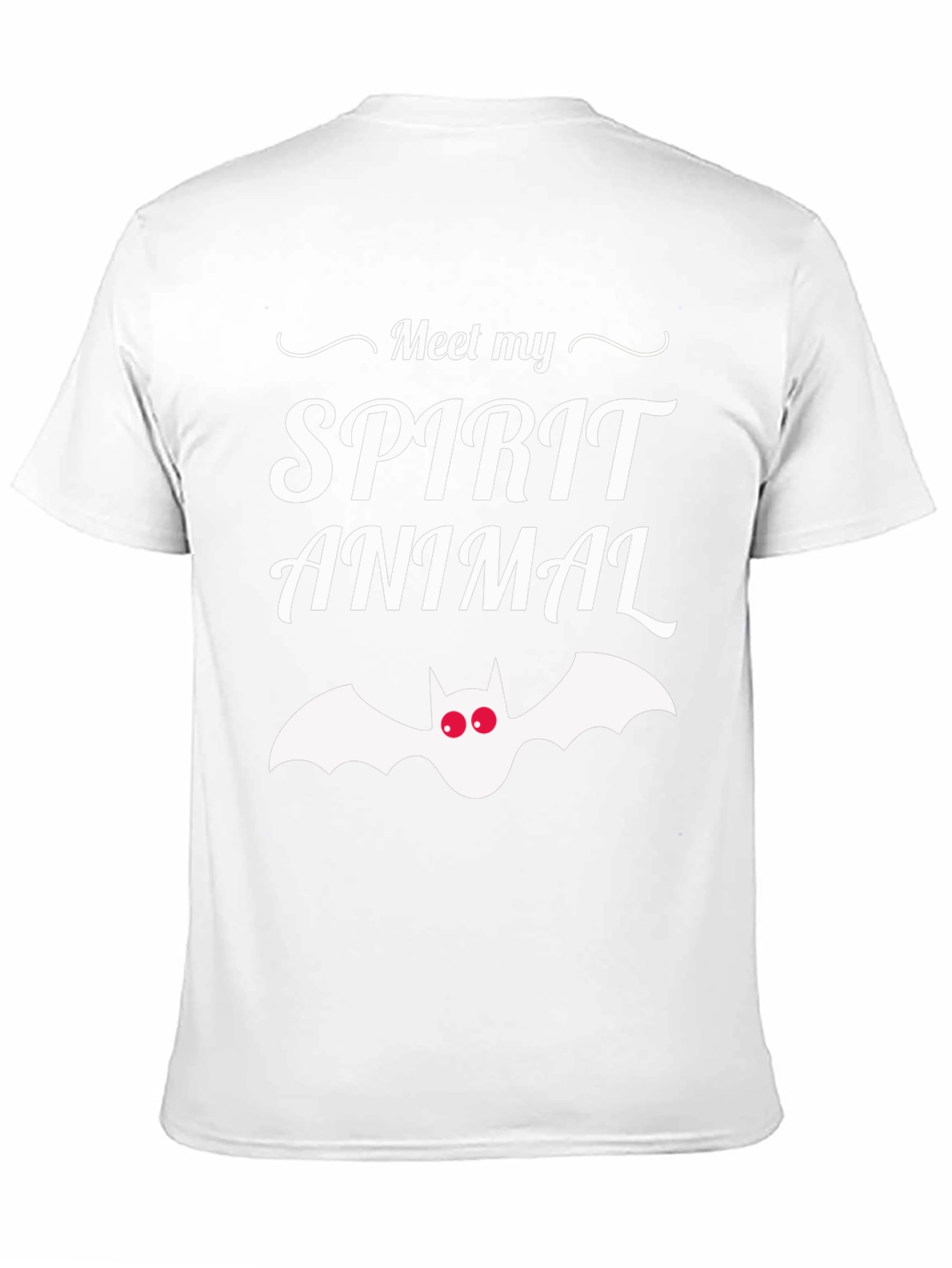 Spirit Animal Bat Graphic Tee - Halloween Shirt