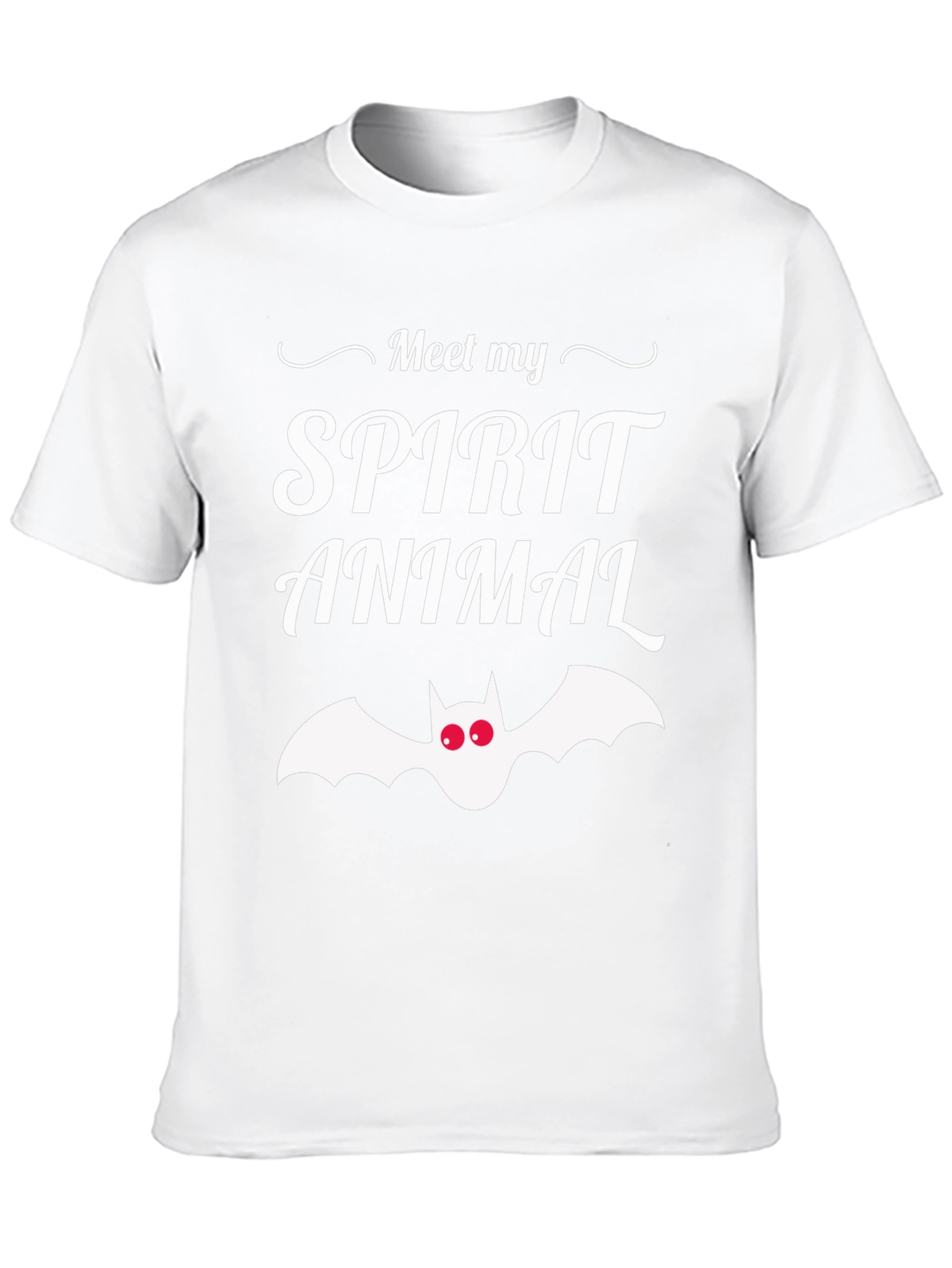 Spirit Animal Bat Graphic Tee - Halloween Shirt