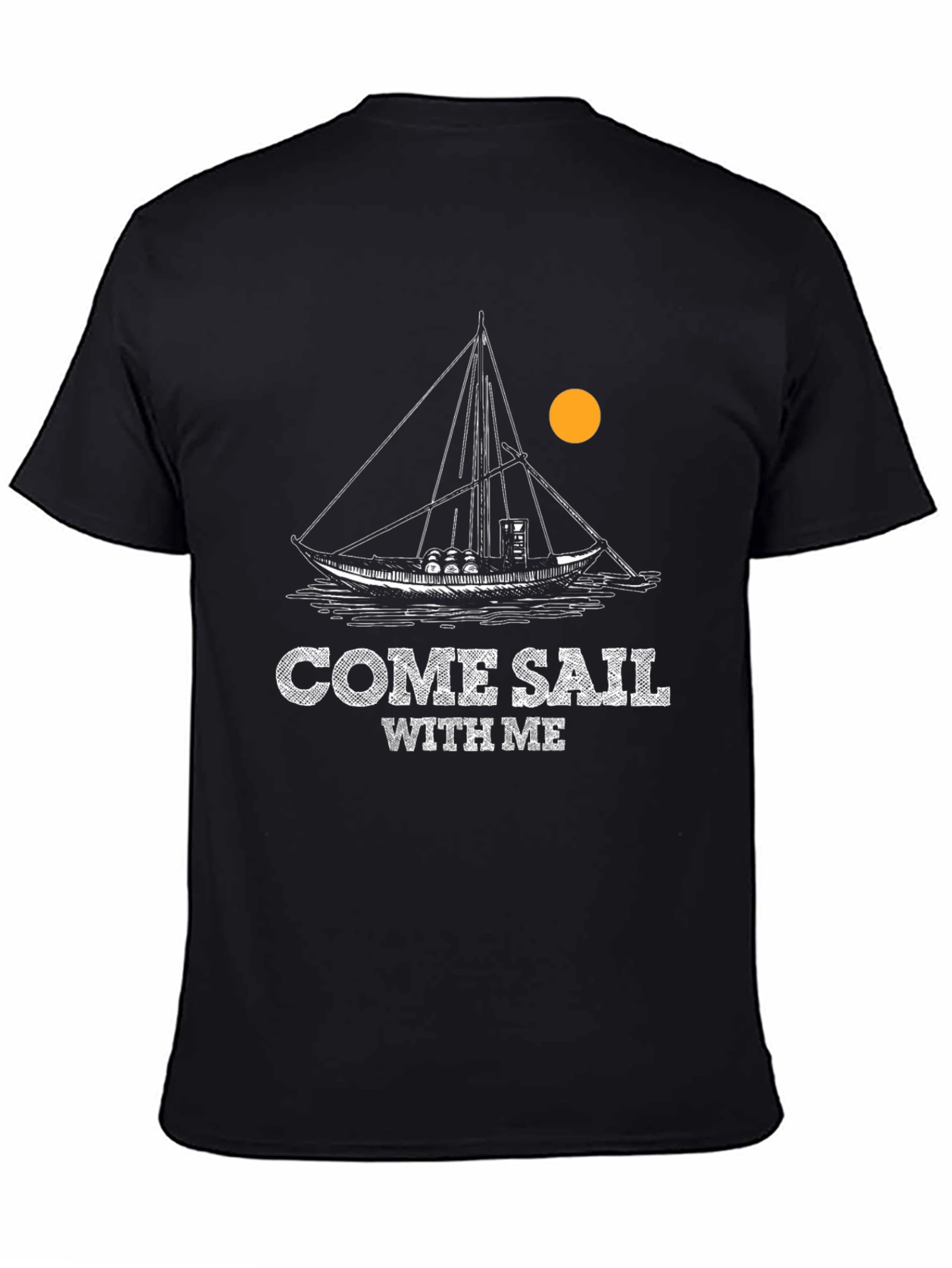 Come Sail With Me T-Shirt - Boating Nautical Tee