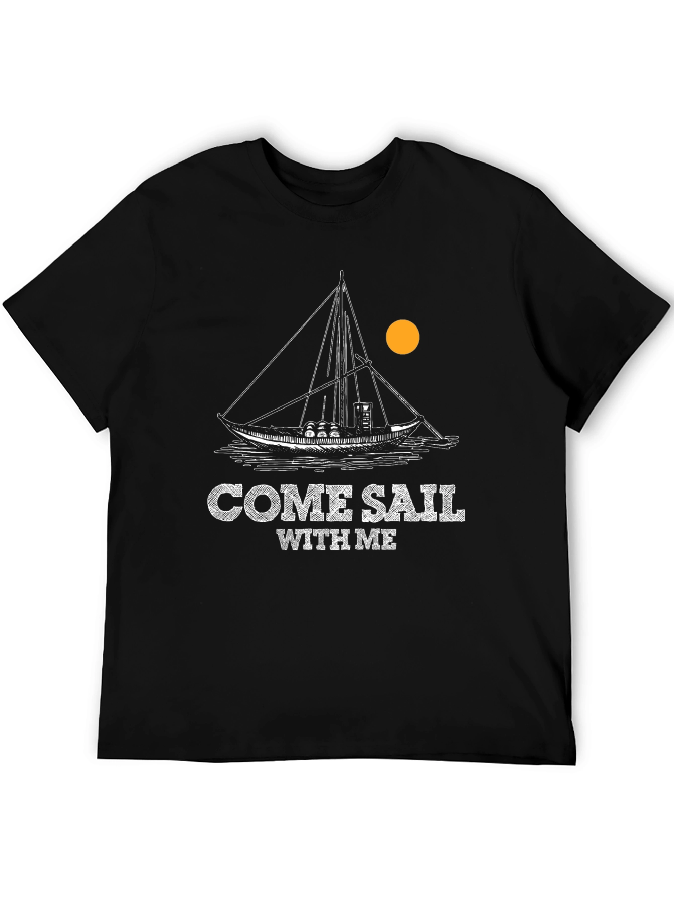 Come Sail With Me T-Shirt - Boating Nautical Tee