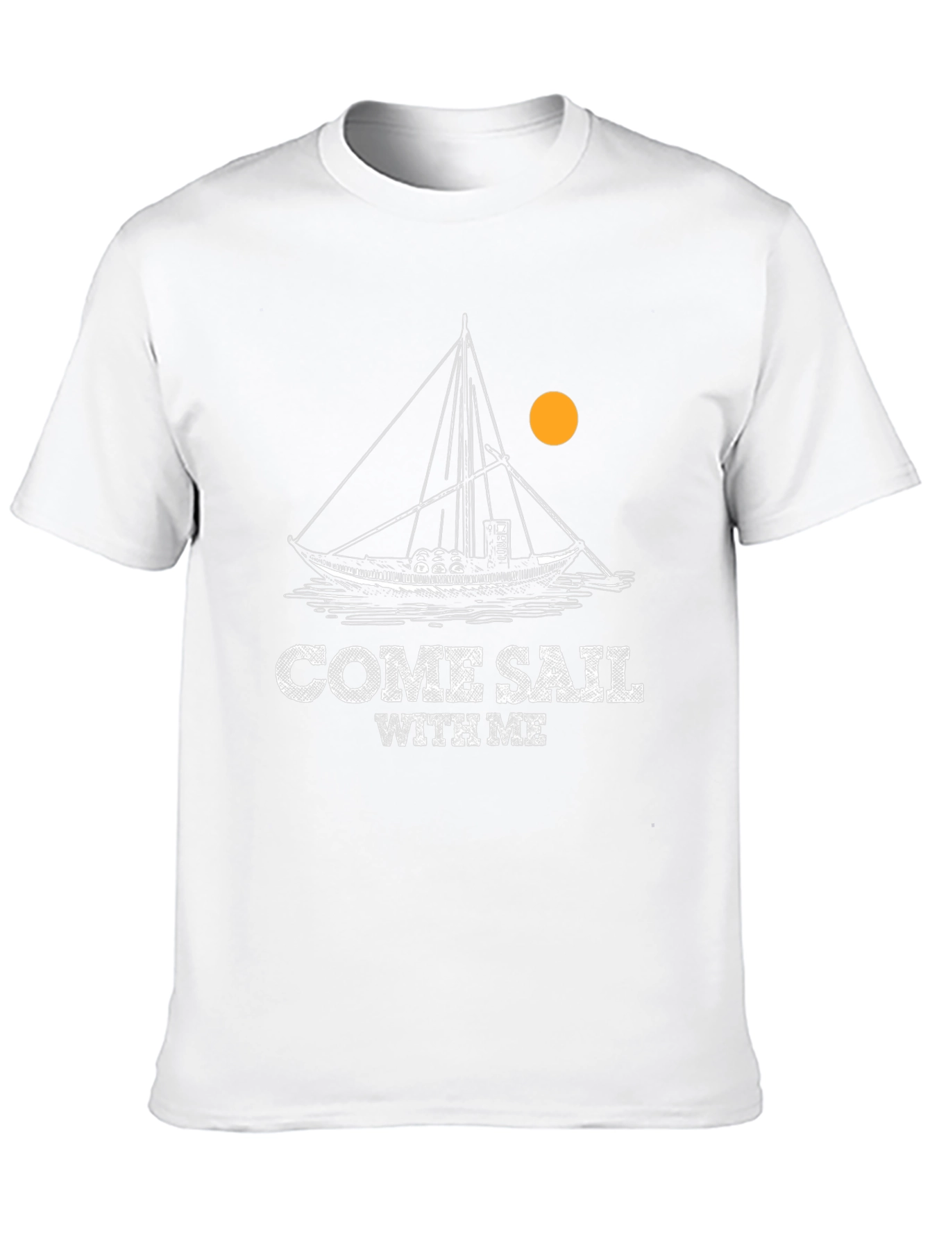 Come Sail With Me T-Shirt - Boating Nautical Tee