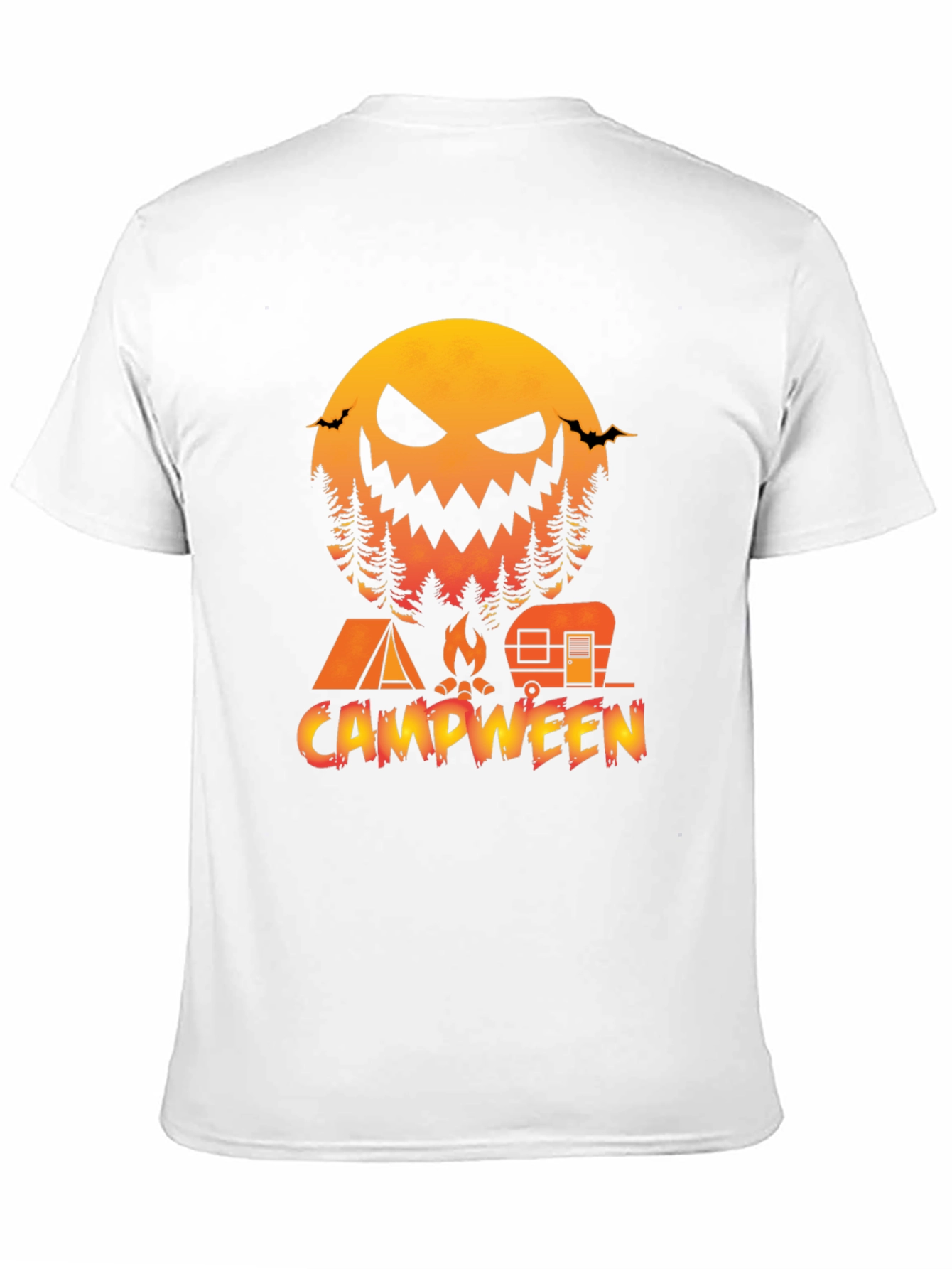 Campween Halloween Camping T-Shirt