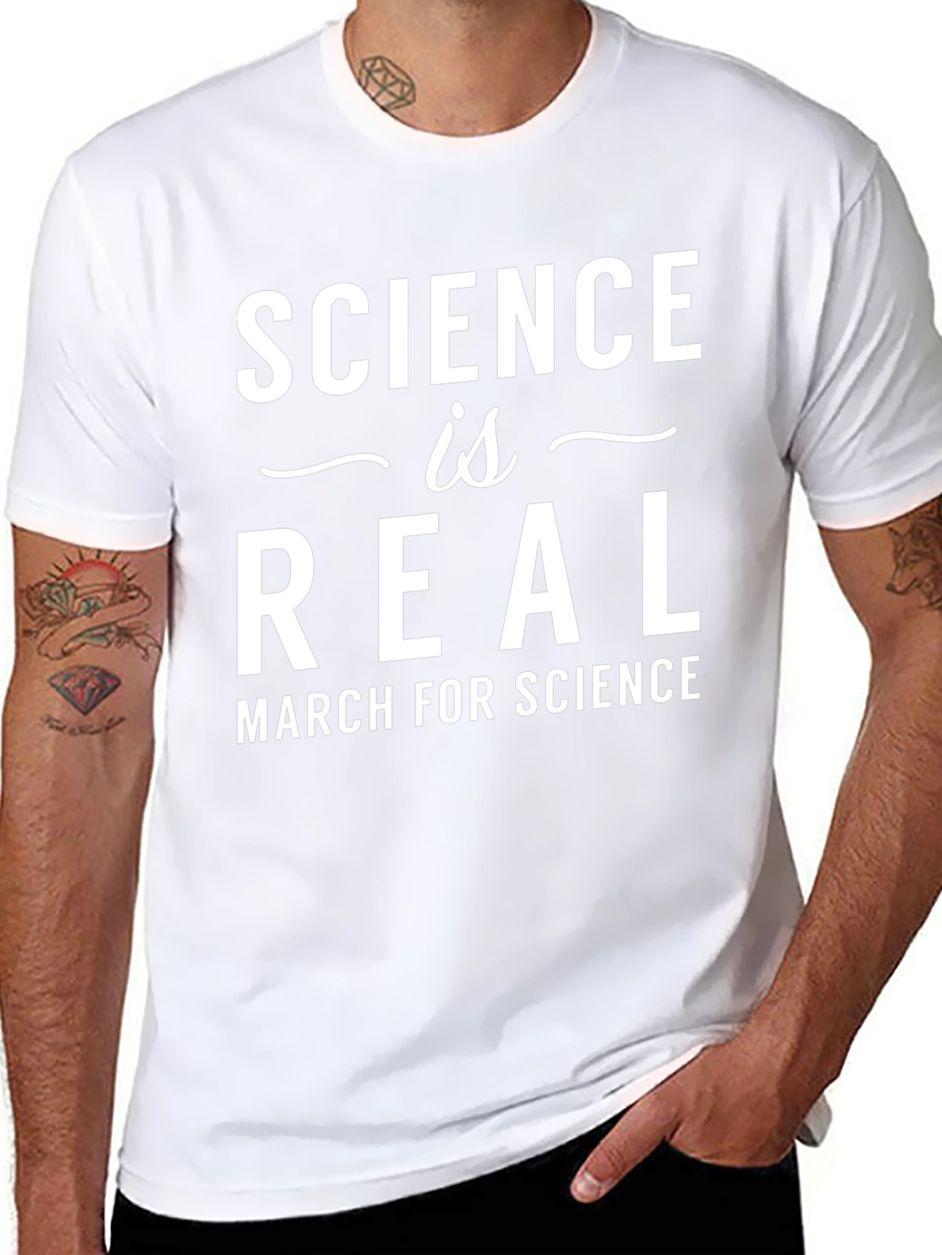 Science is Real Graphic Tee