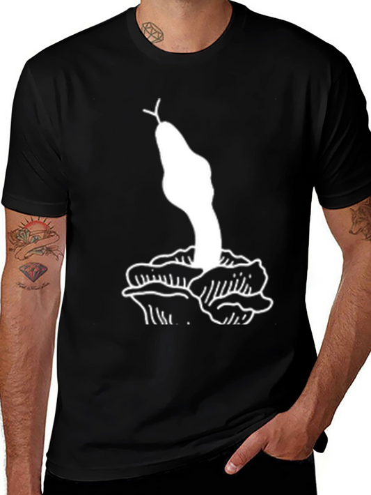 Snake & Rose Graphic T-Shirt