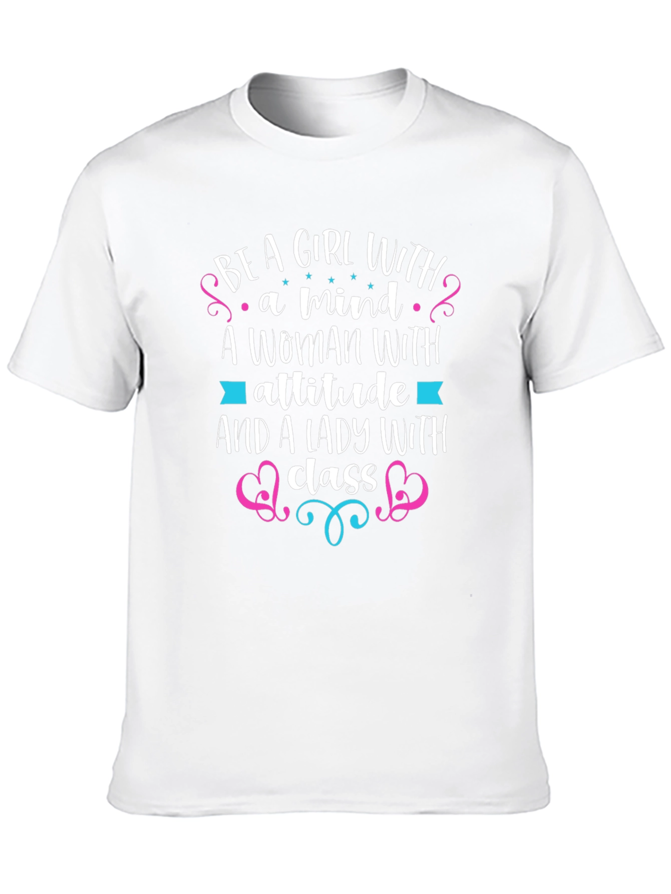 Be A Girl With A Mind Graphic Tee