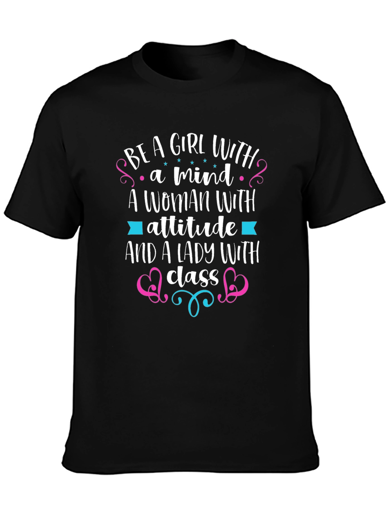 Be A Girl With A Mind Graphic Tee