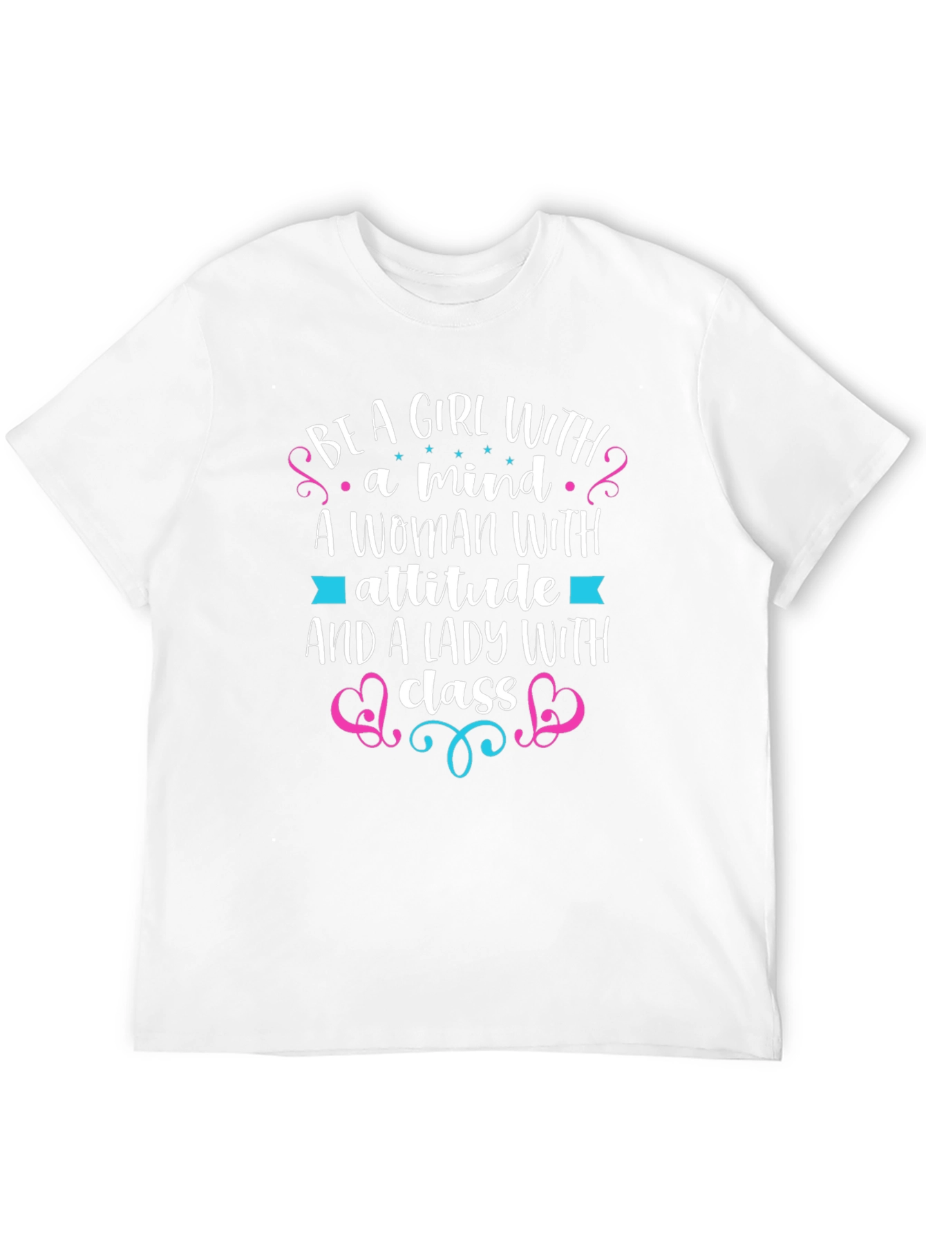 Be A Girl With A Mind Graphic Tee