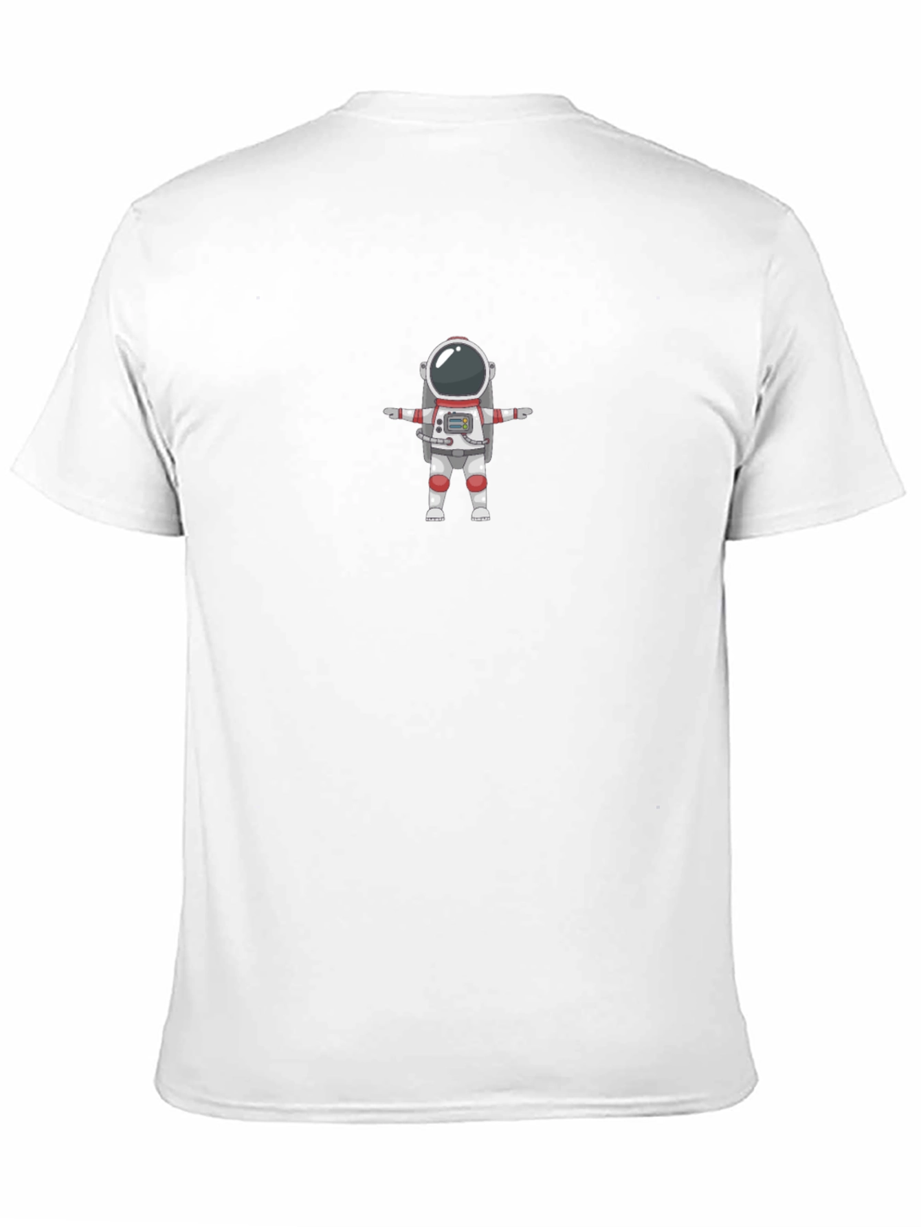 Astronaut T-Pose Black T-Shirt