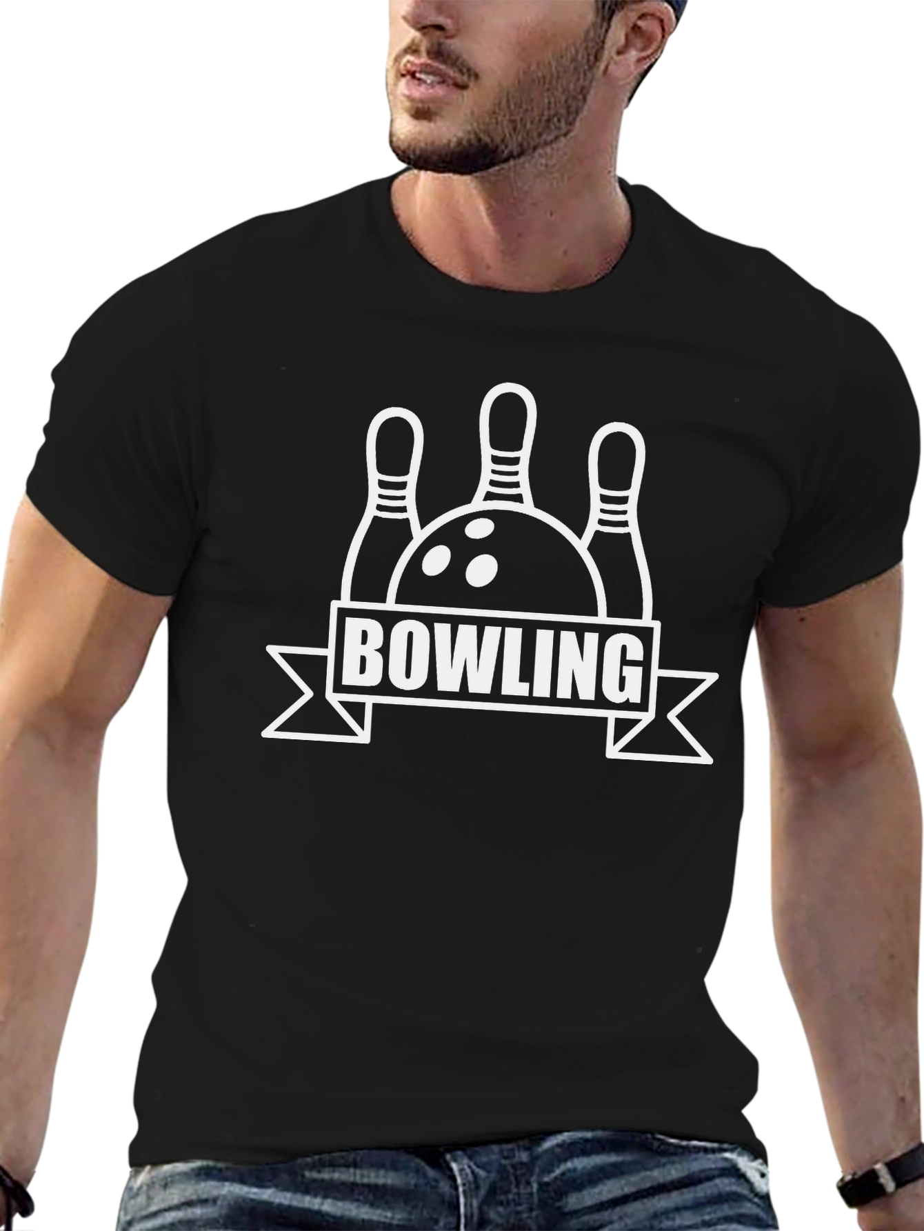 Bowling Graphic T-Shirt - Strike Style!