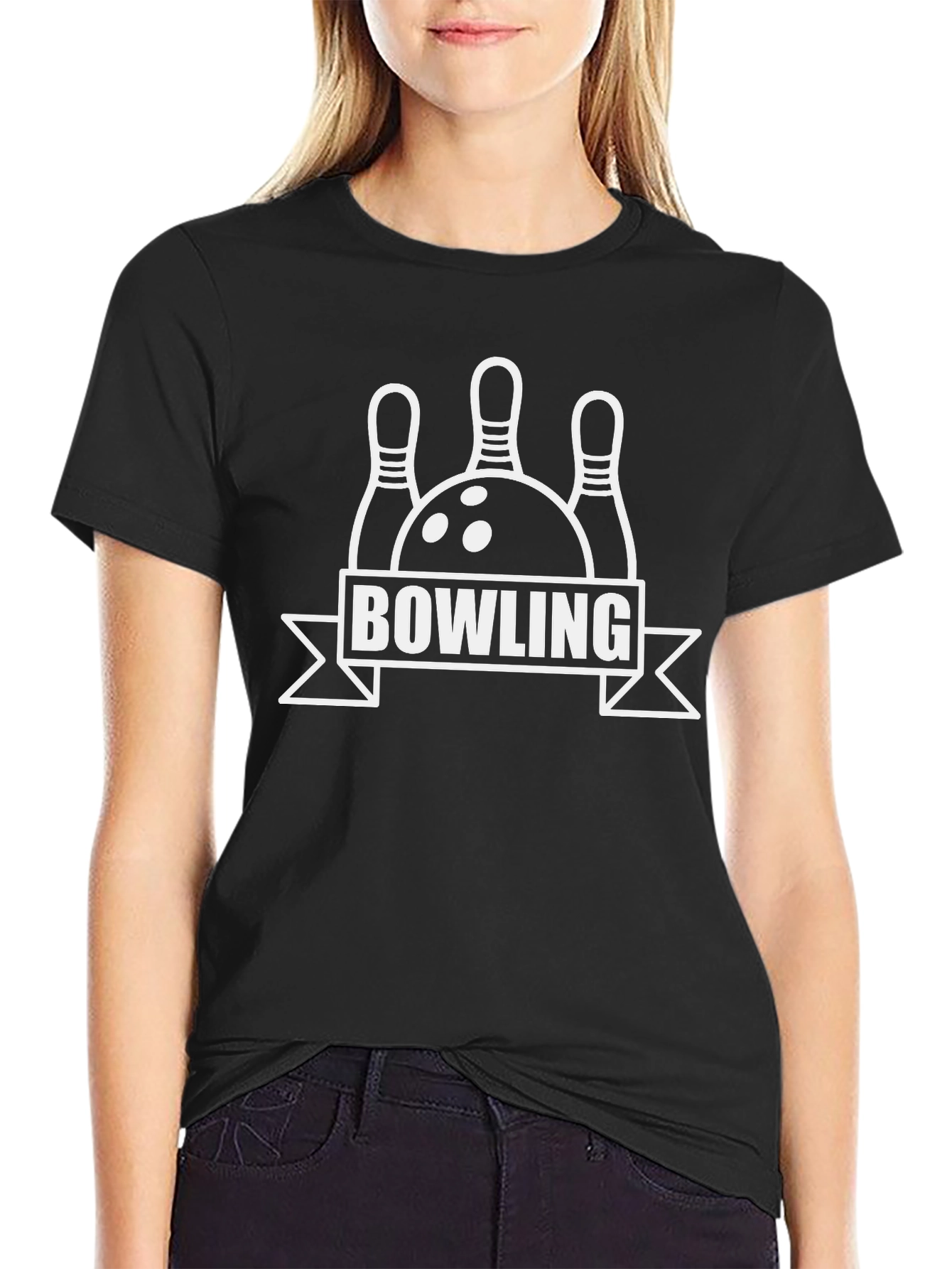 Bowling Graphic T-Shirt - Strike Style!