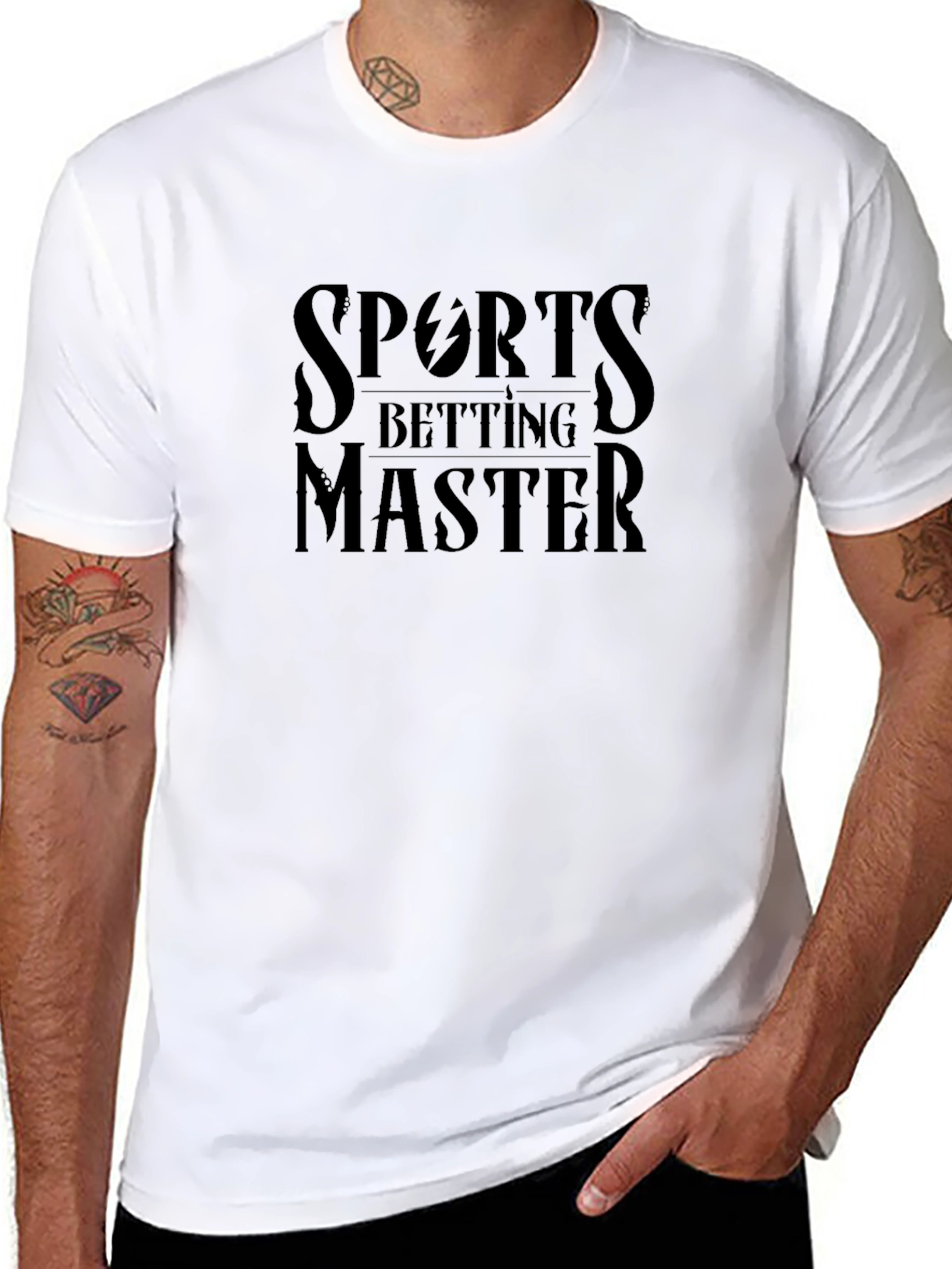 Sports Betting Master T-Shirt - Black