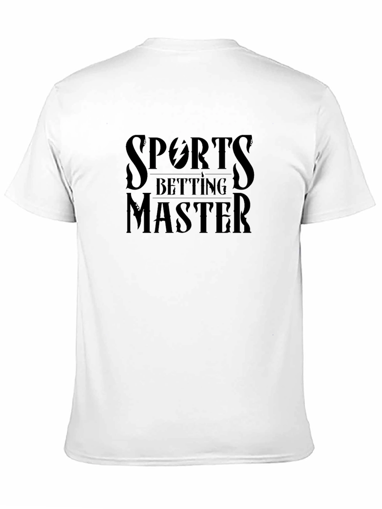 Sports Betting Master T-Shirt - Black