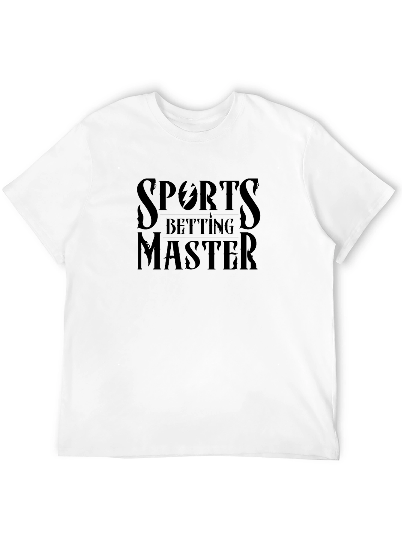 Sports Betting Master T-Shirt - Black