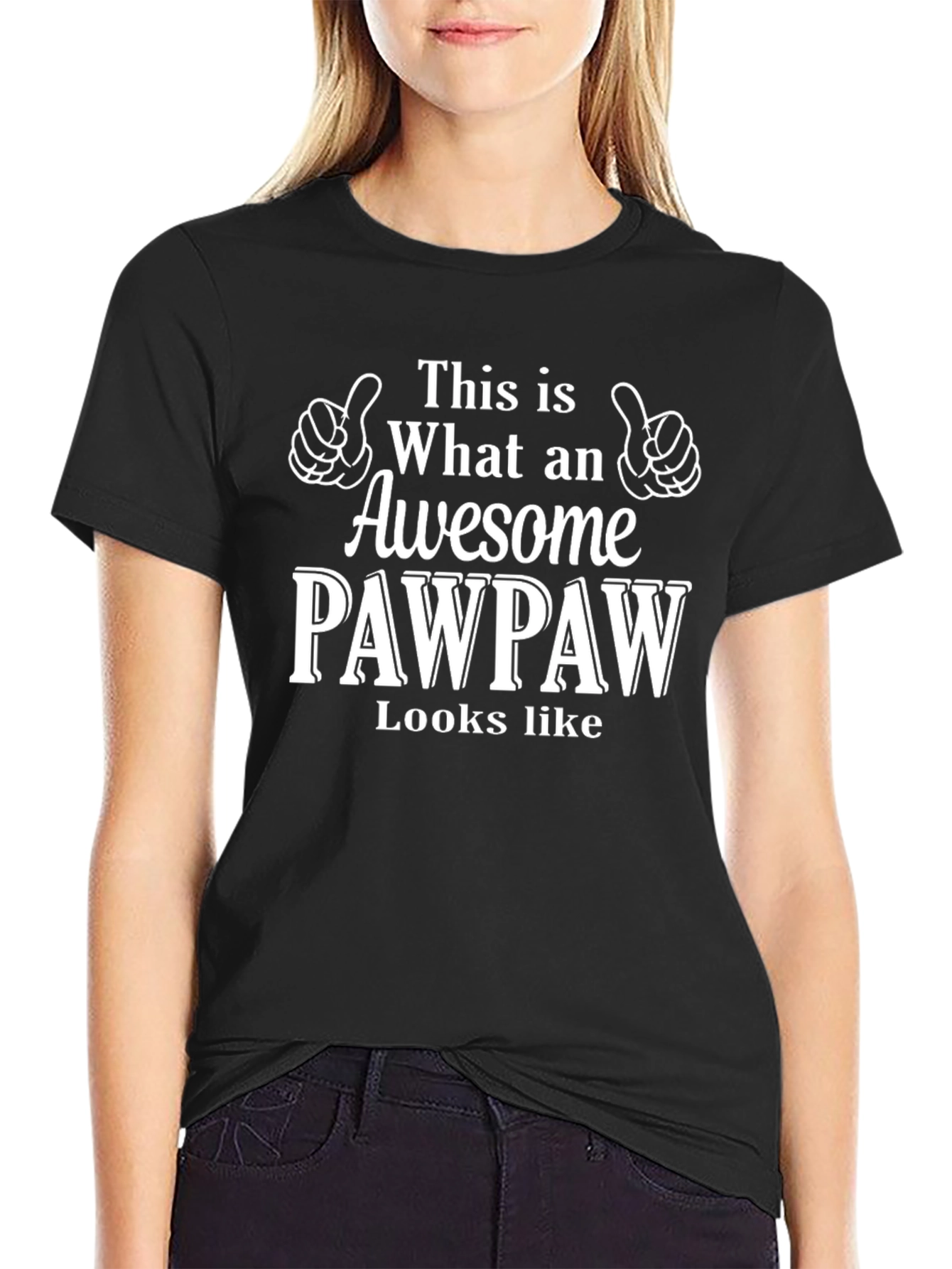 Awesome PawPaw T-Shirt - Funny Grandfather Gift