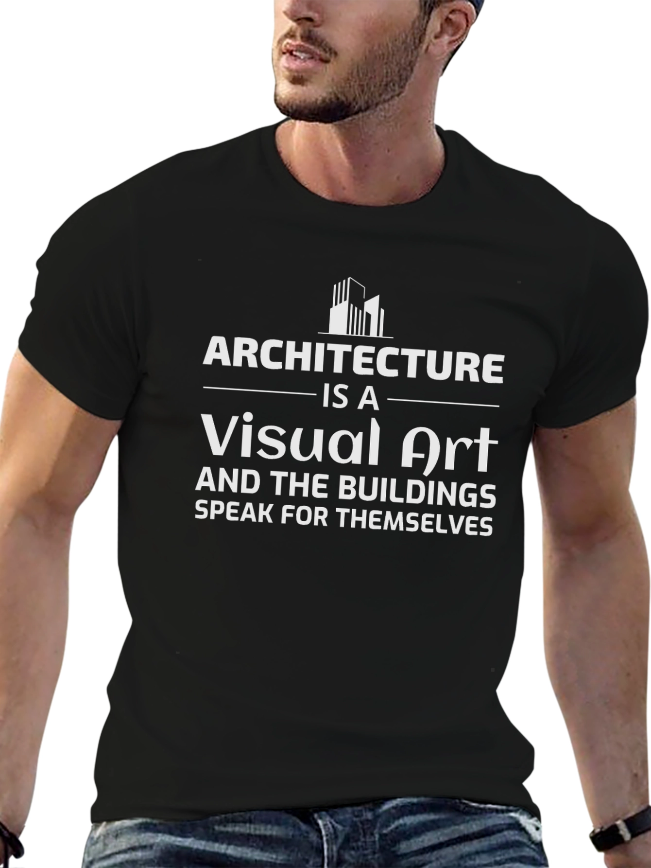 Architecture is a Visual Art Graphic T-Shirt