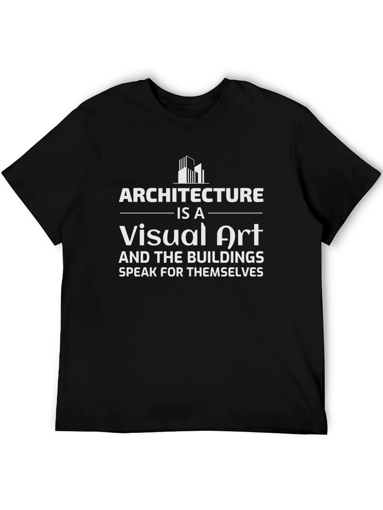 Architecture is a Visual Art Graphic T-Shirt