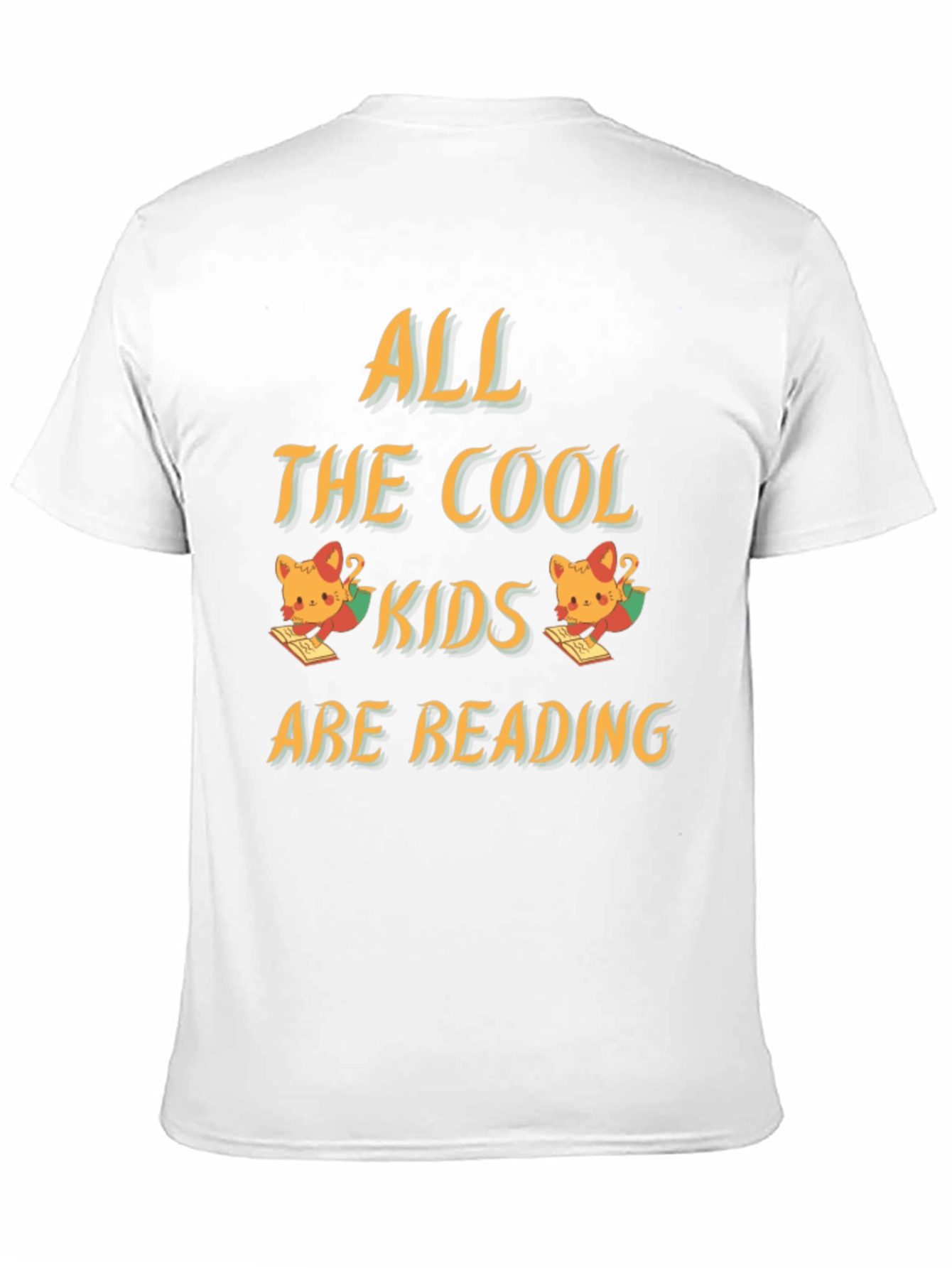 Cool Kids Reading Black T-Shirt