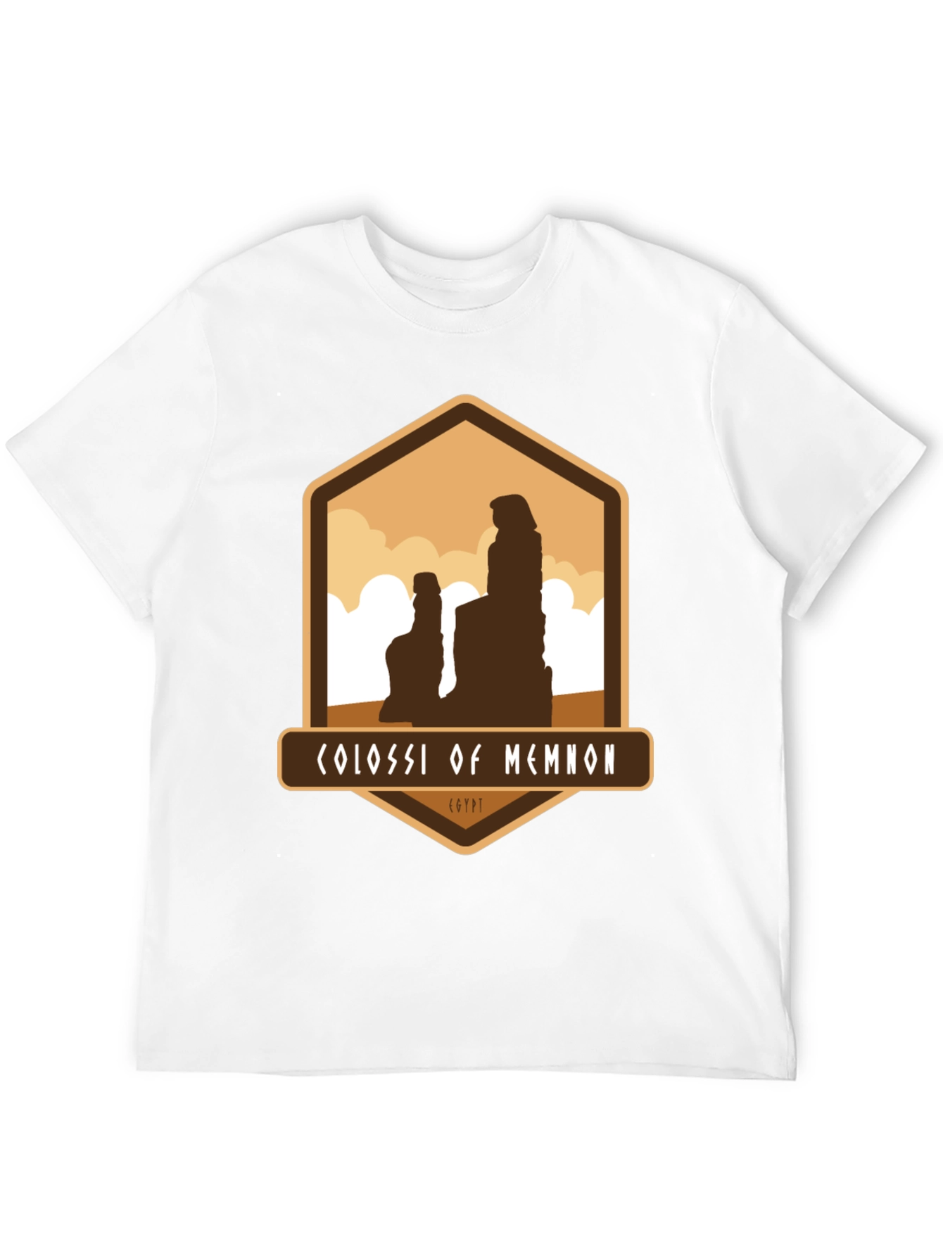 Colossi of Memnon Egypt Graphic T-Shirt