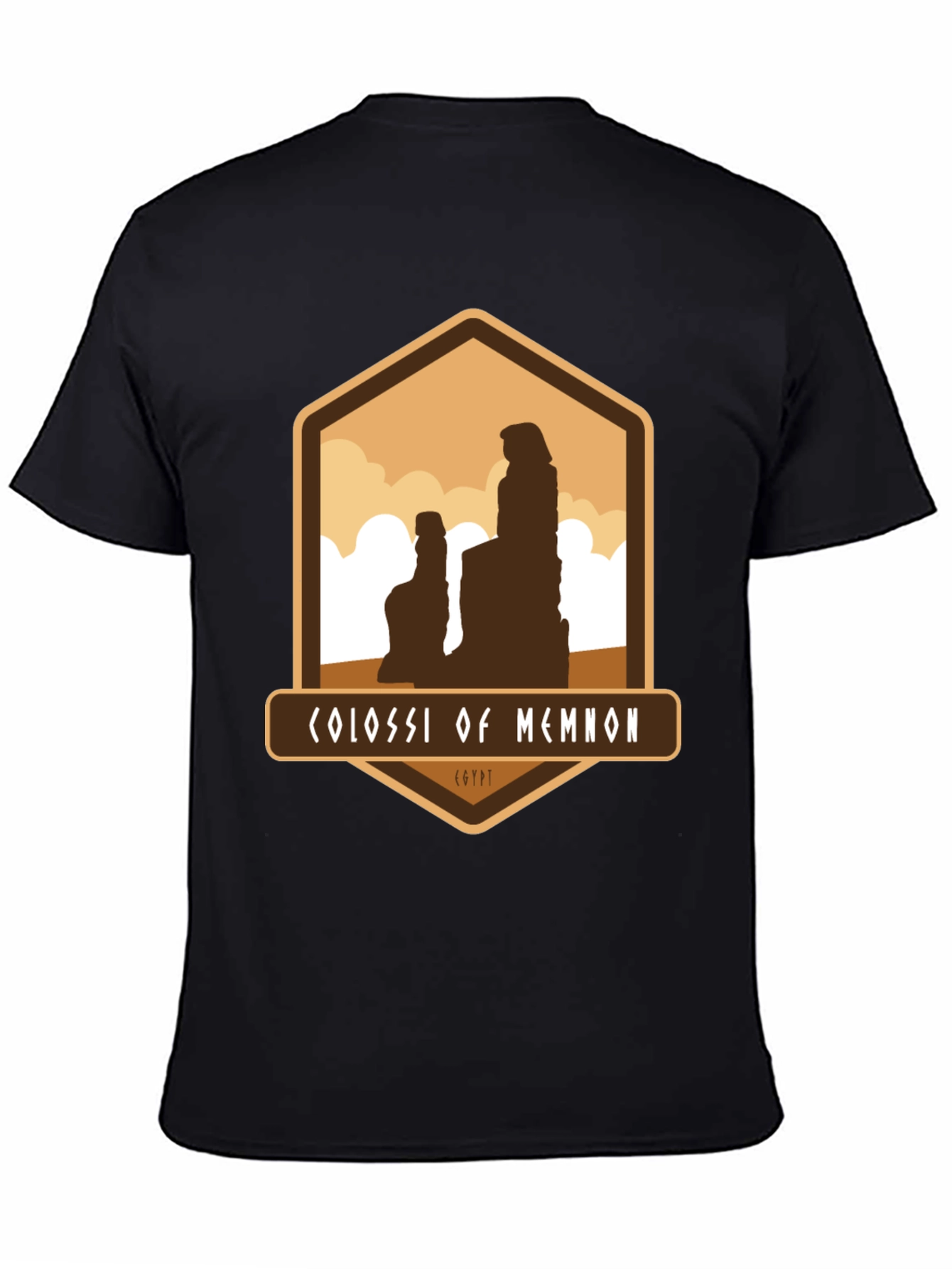 Colossi of Memnon Egypt Graphic T-Shirt