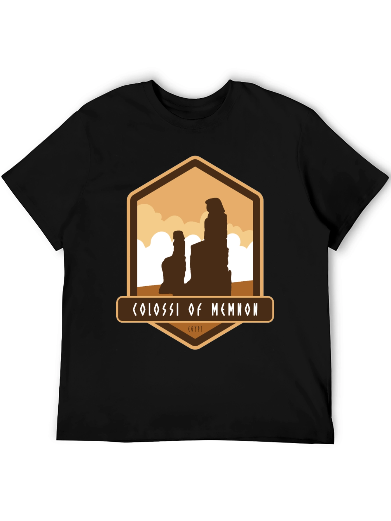 Colossi of Memnon Egypt Graphic T-Shirt