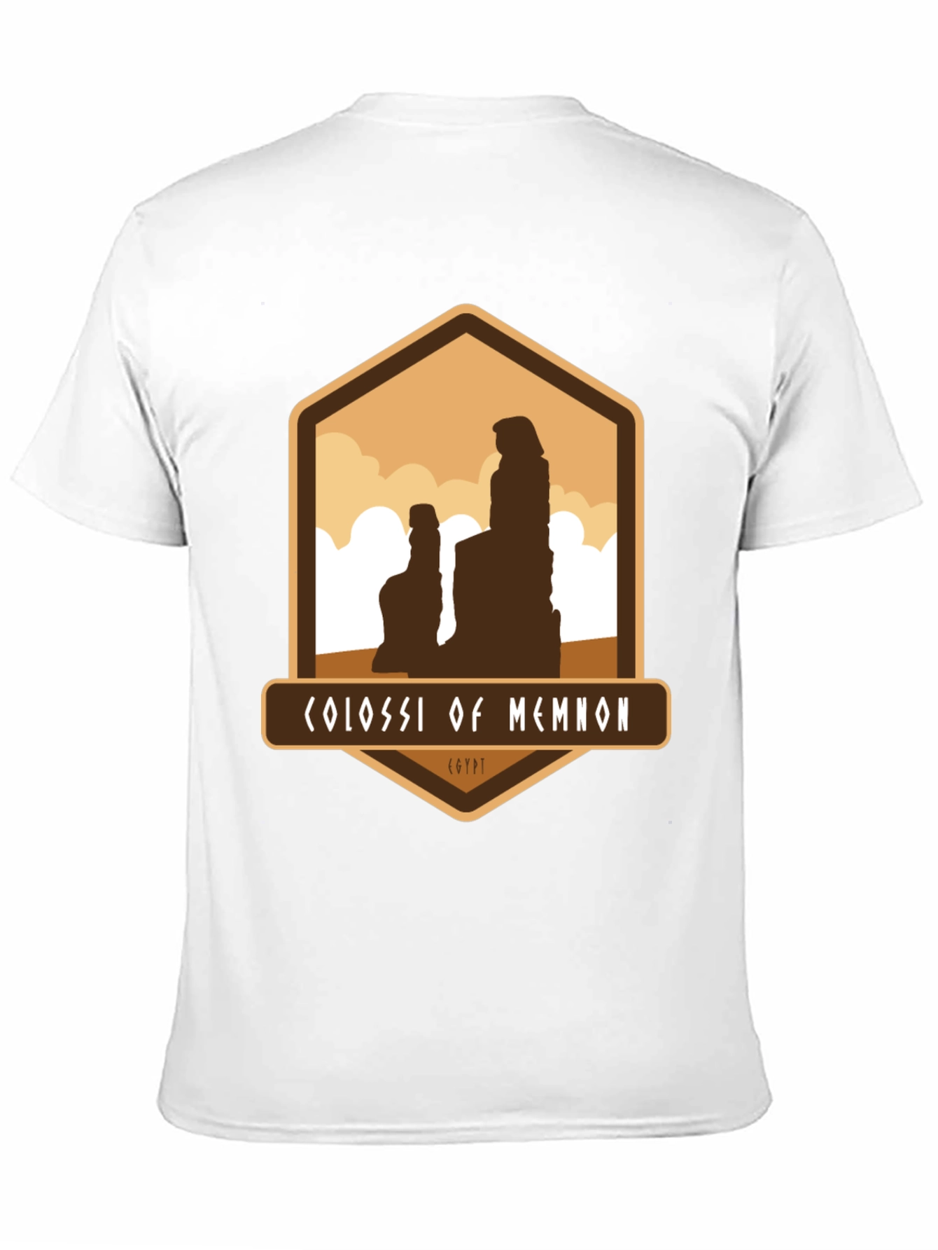 Colossi of Memnon Egypt Graphic T-Shirt