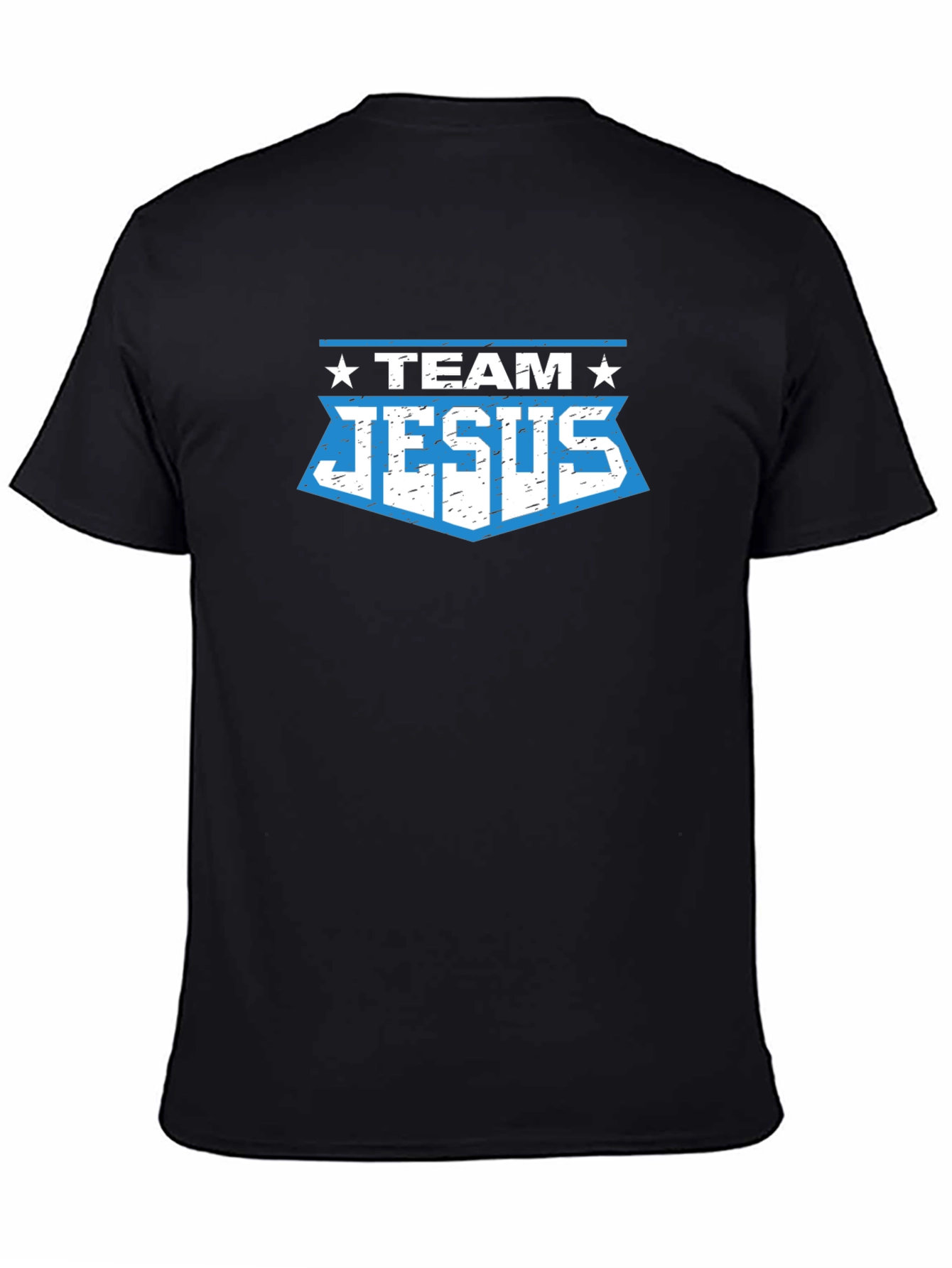 Team Jesus Graphic T-Shirt - Black
