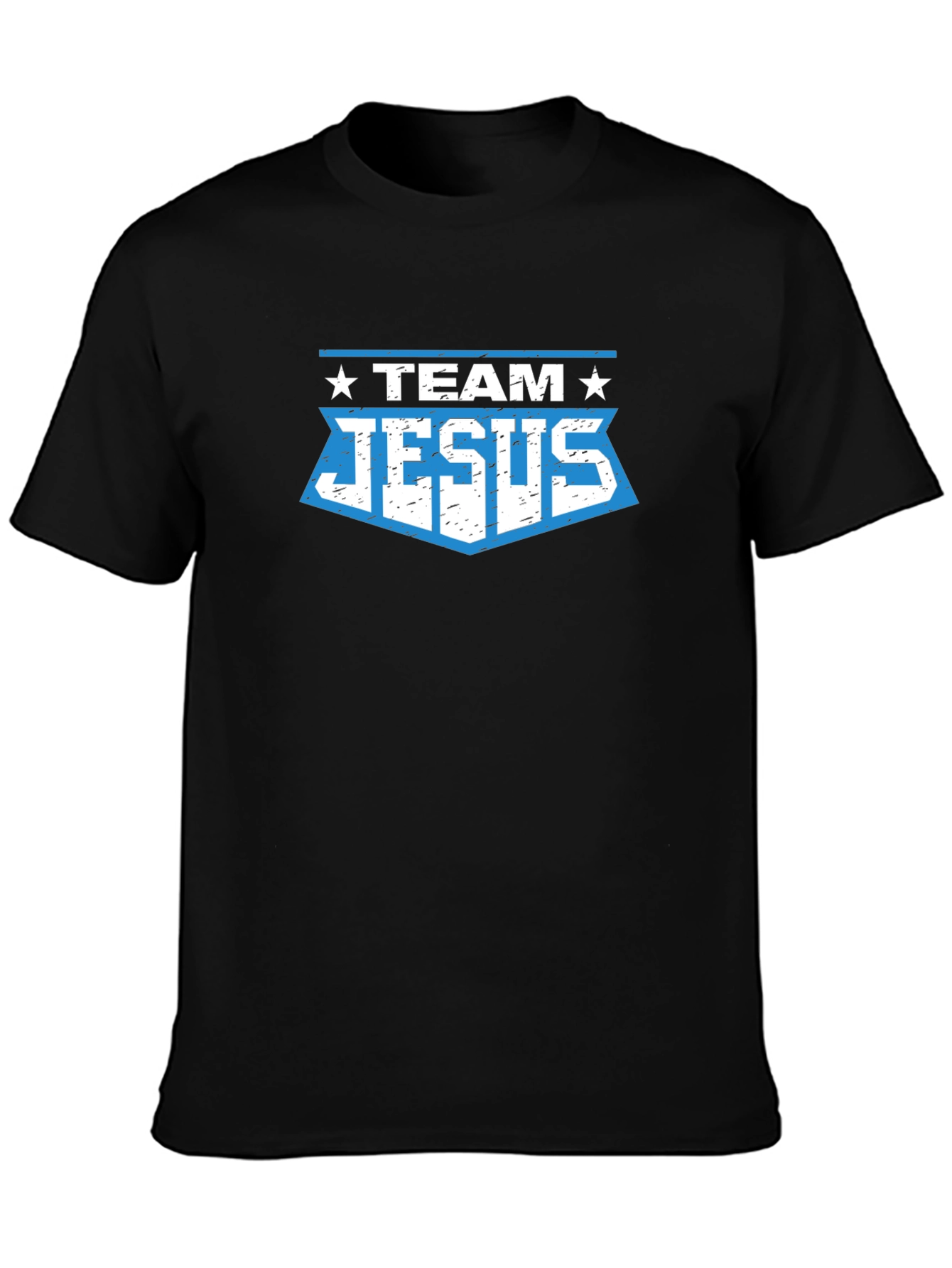 Team Jesus Graphic T-Shirt - Black