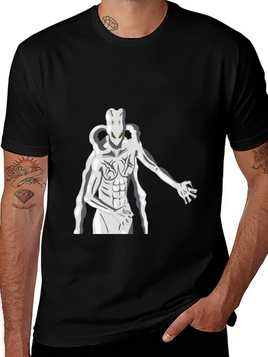 Surreal Creature Graphic Print T-Shirt
