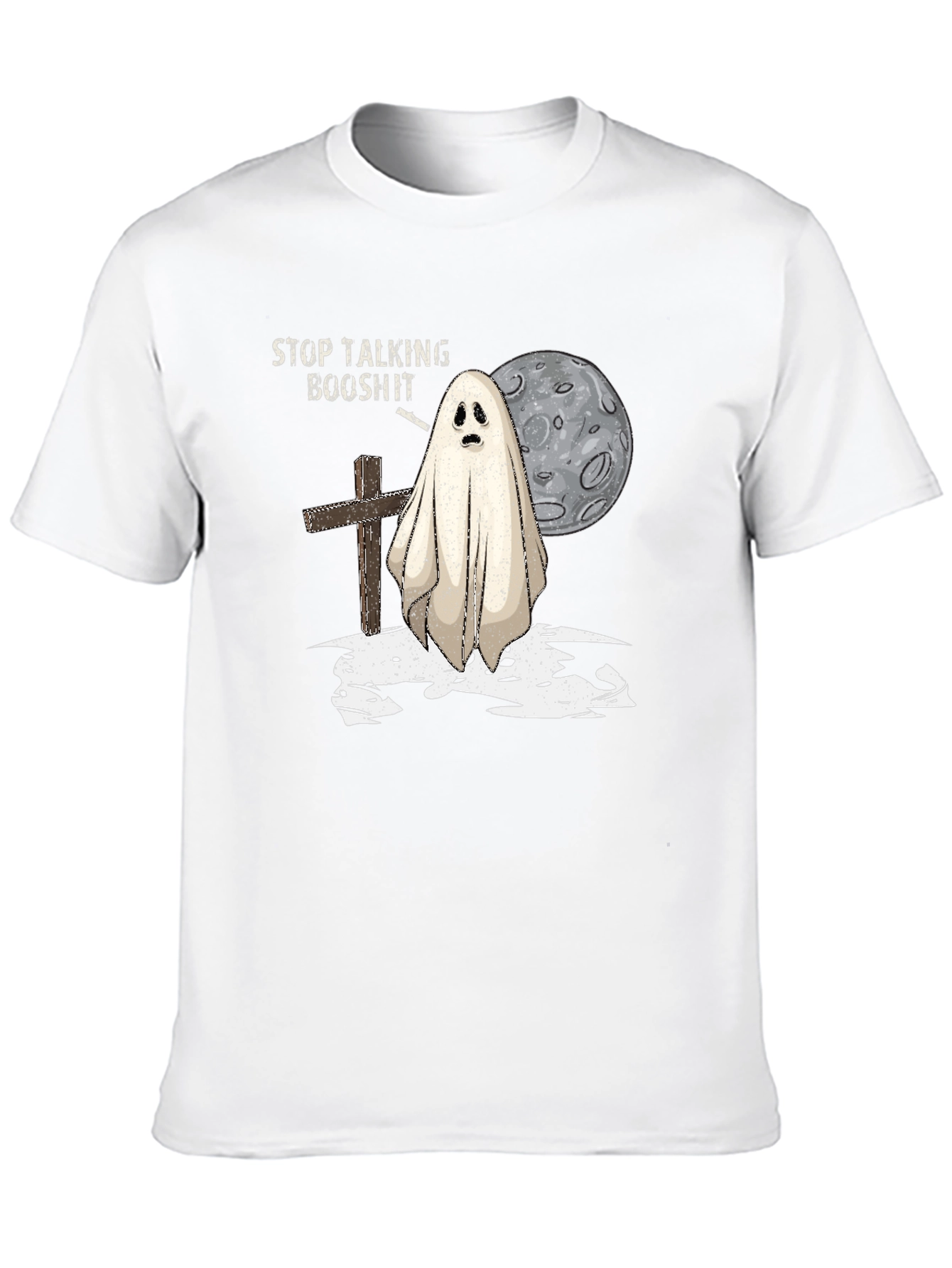 BooShit Halloween Ghost T-Shirt