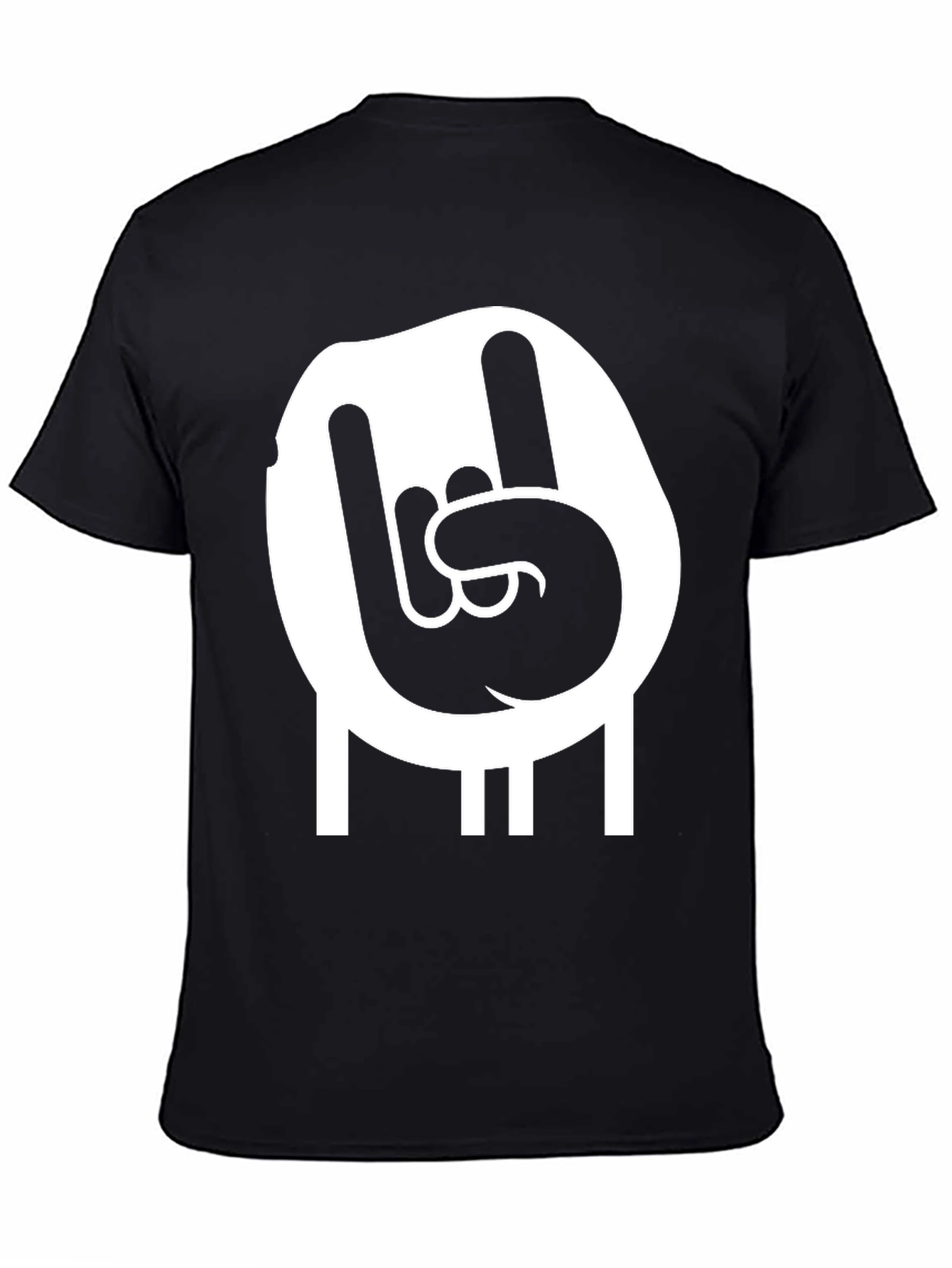 Rock On Black T-Shirt