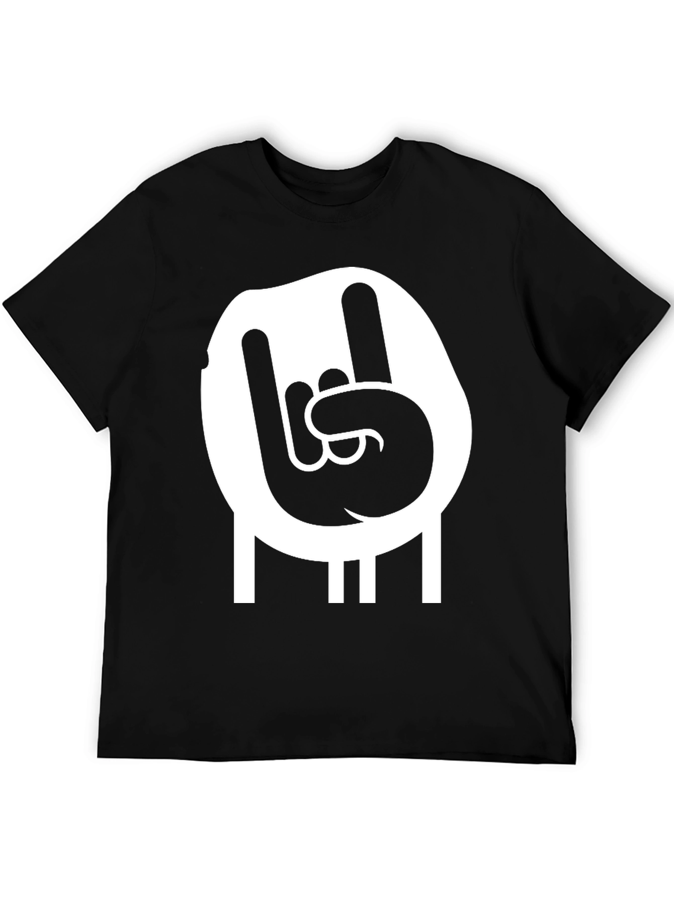 Rock On Black T-Shirt