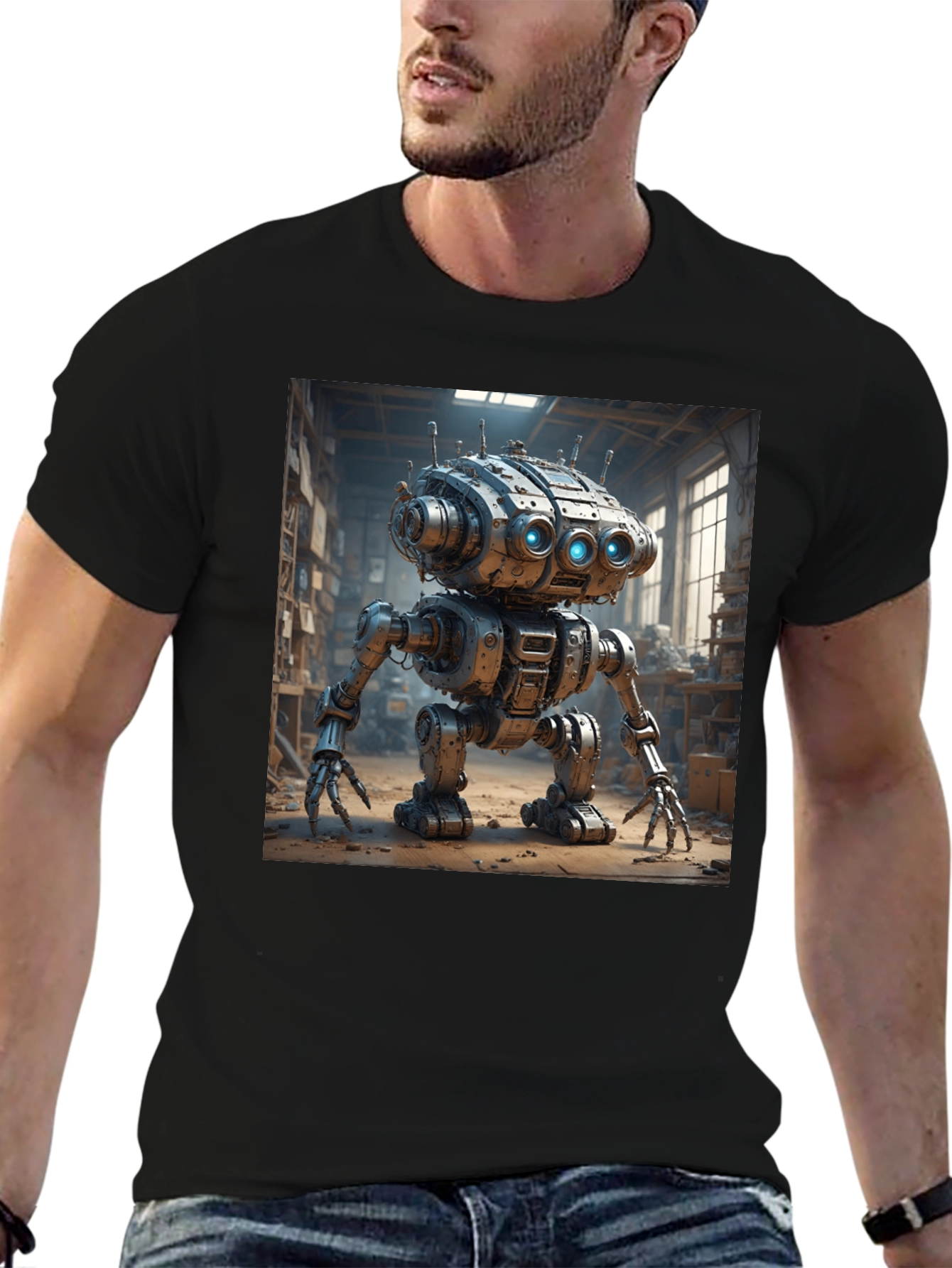 Robot Graphic Tee