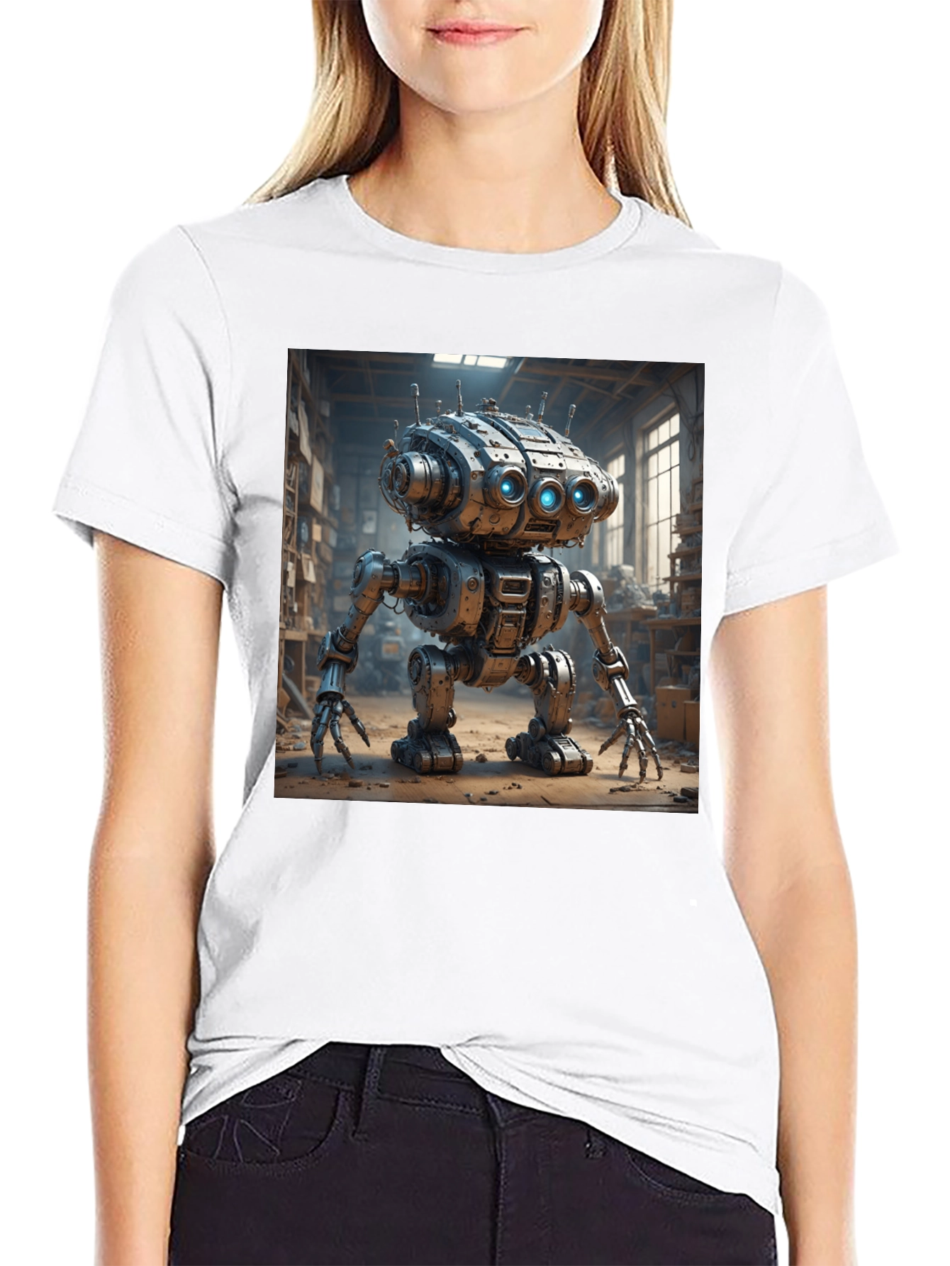 Robot Graphic Tee