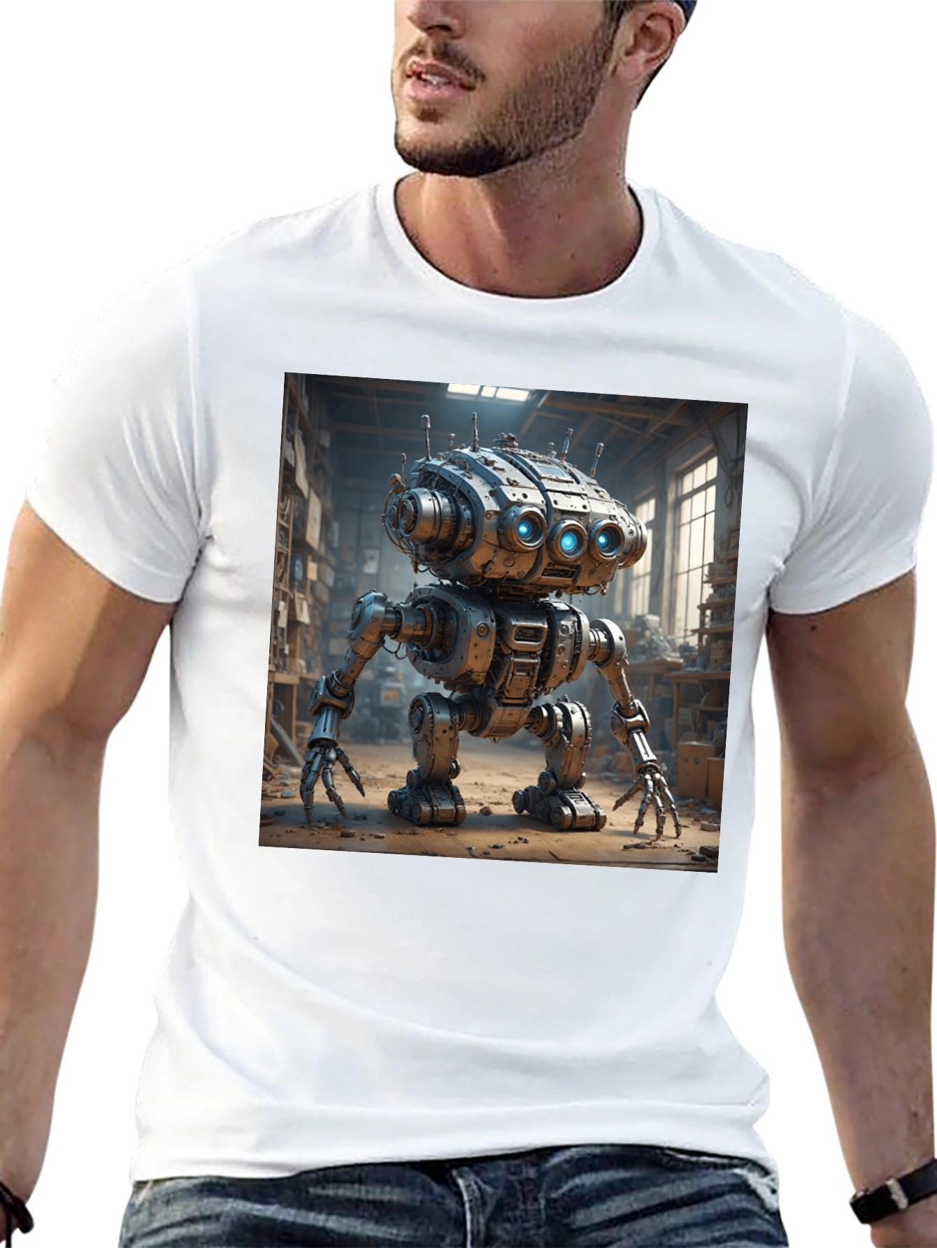 Robot Graphic Tee