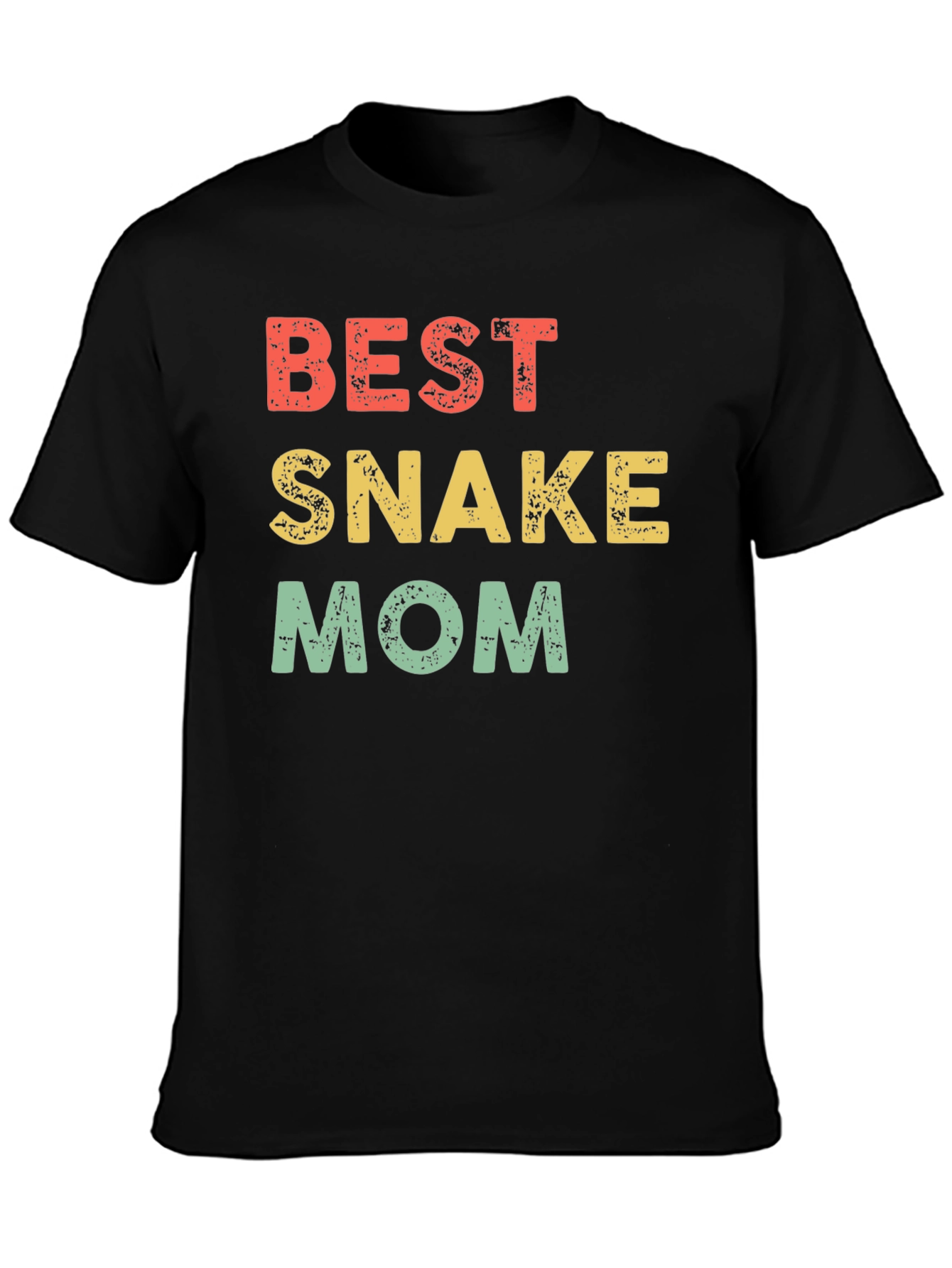 Best Snake Mom Tee - Novelty Graphic T-Shirt