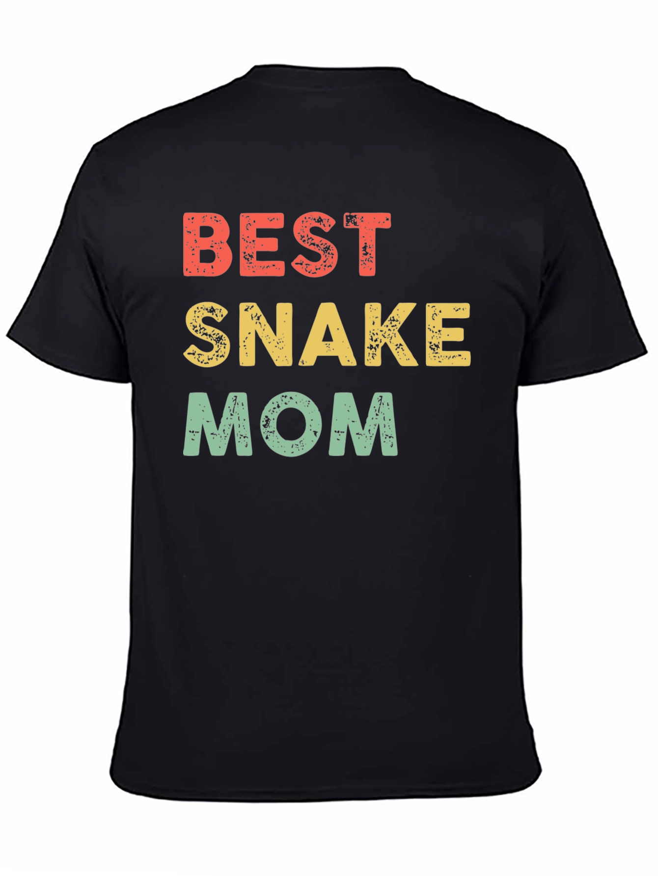 Best Snake Mom Tee - Novelty Graphic T-Shirt