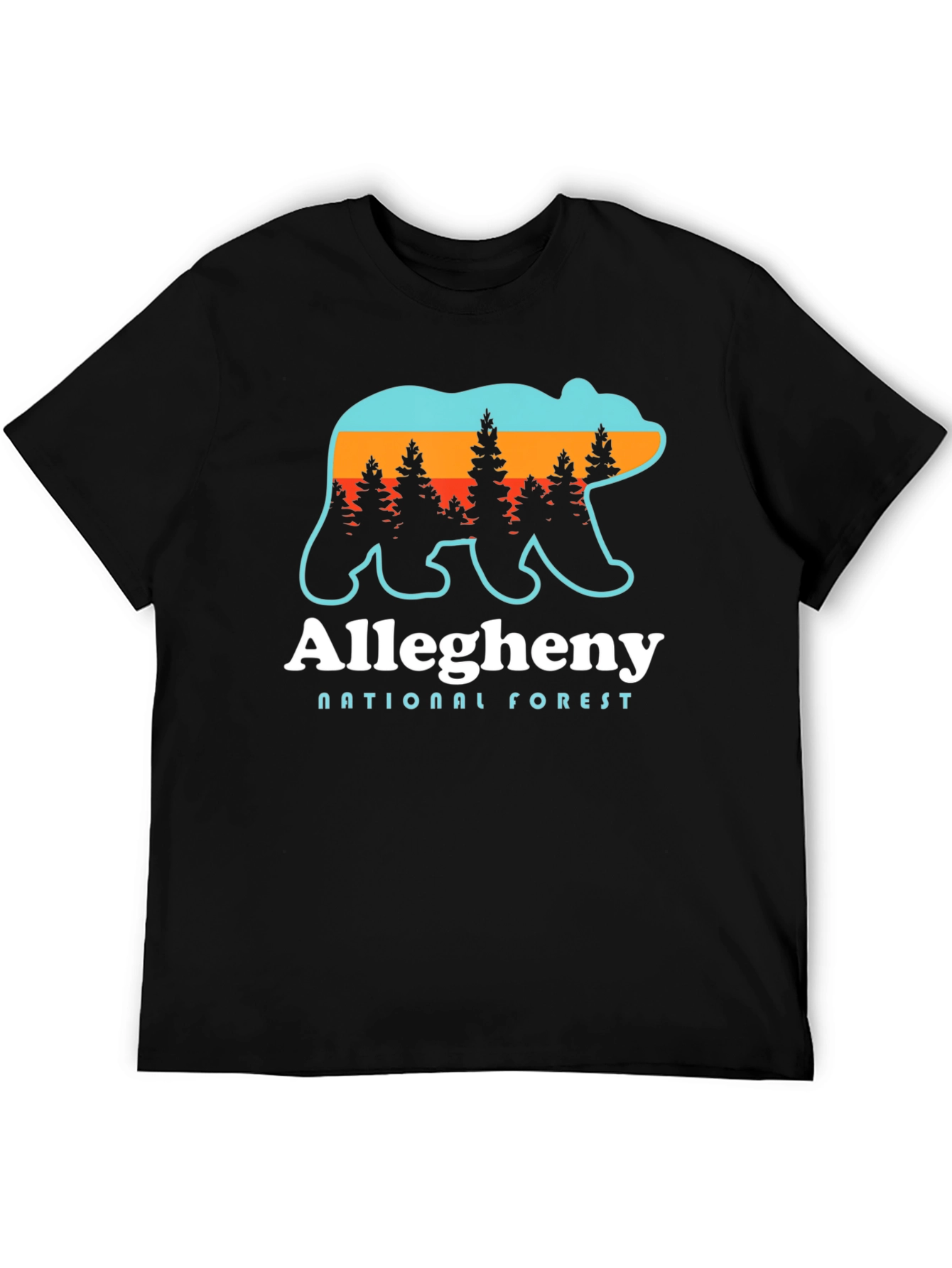 Allegheny National Forest Bear Graphic T-Shirt