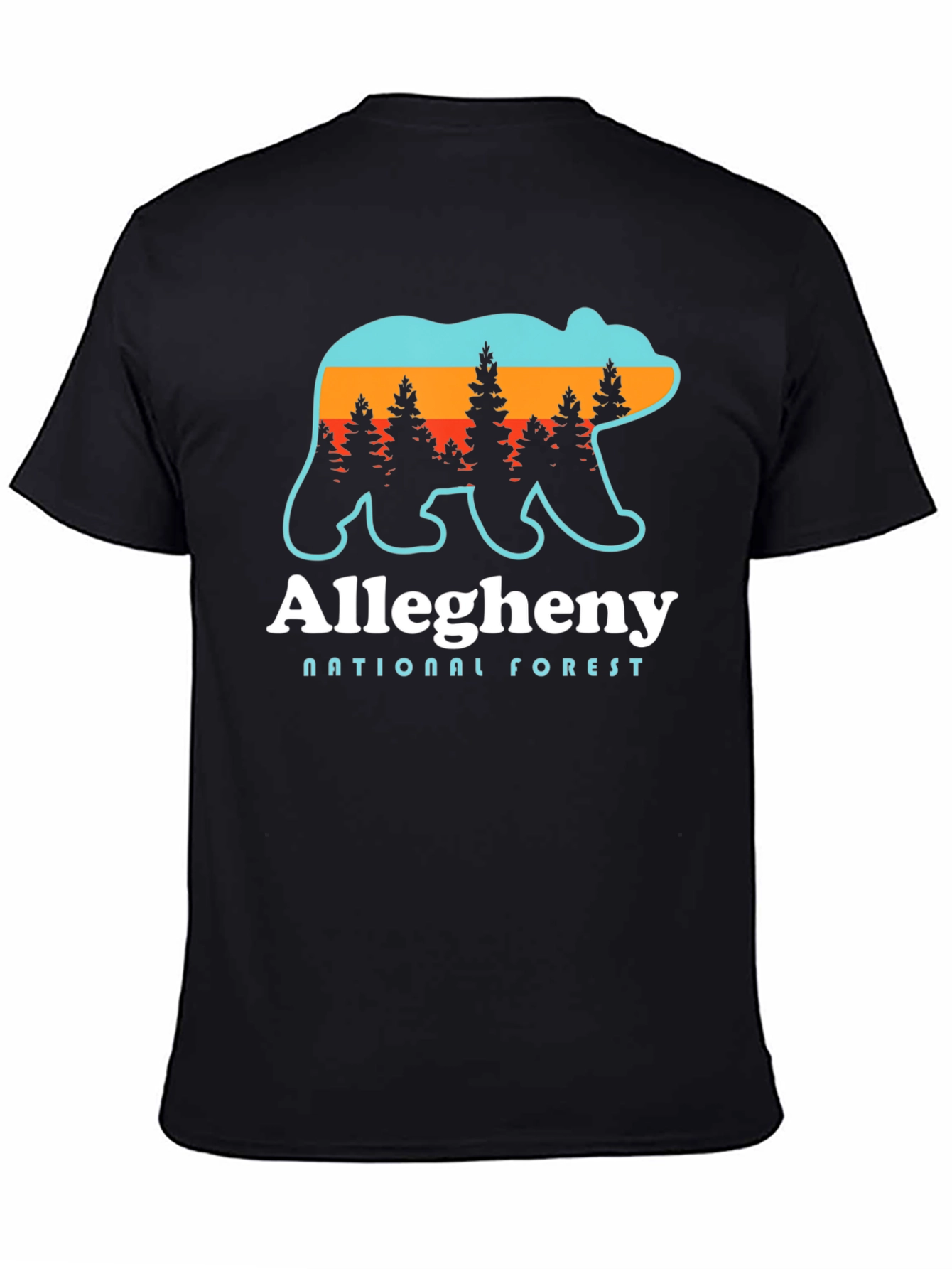 Allegheny National Forest Bear Graphic T-Shirt