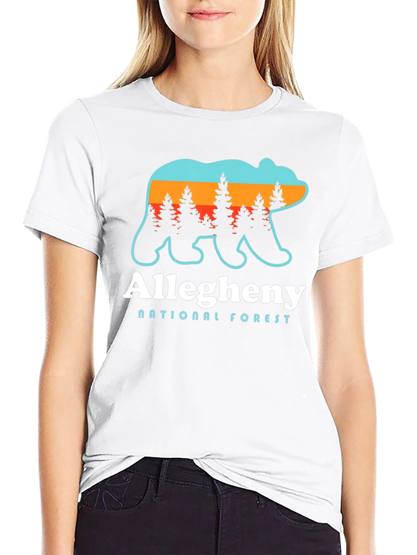 Allegheny National Forest Bear Graphic T-Shirt