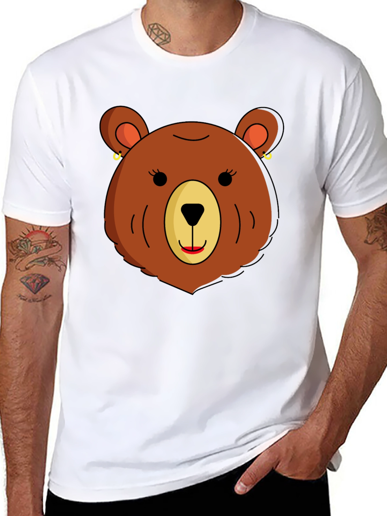 Bear Graphic T-Shirt