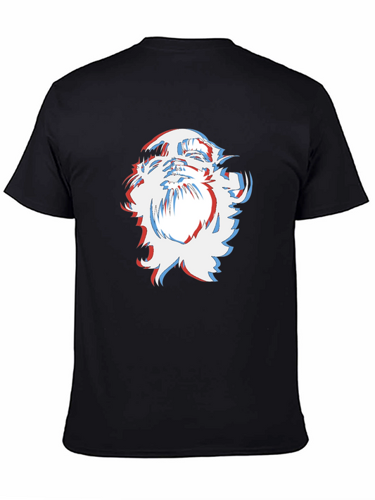 Cool Graphic Tee - Fuzzy Face Design