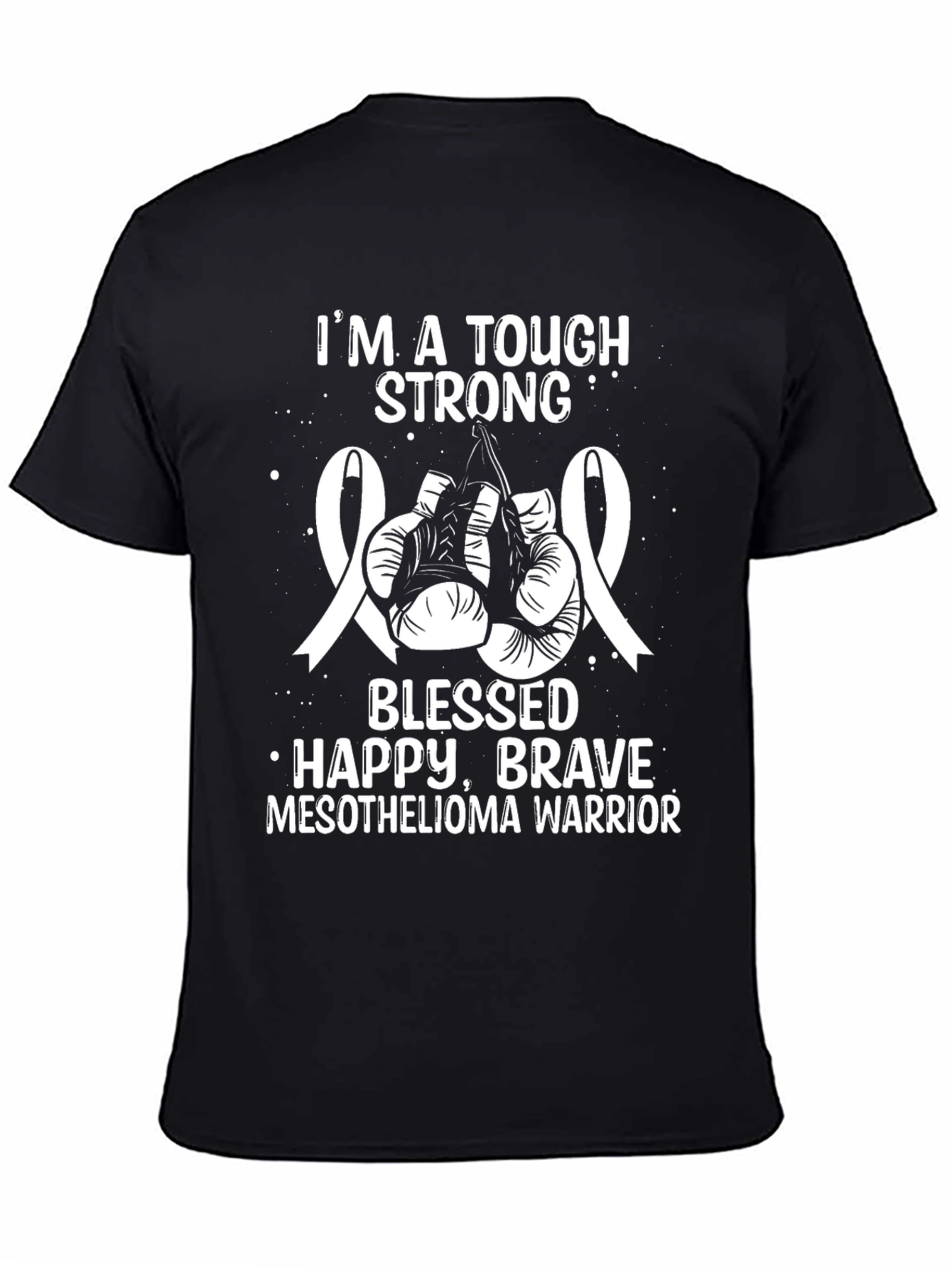 Tough Mesothelioma Warrior Graphic Tee