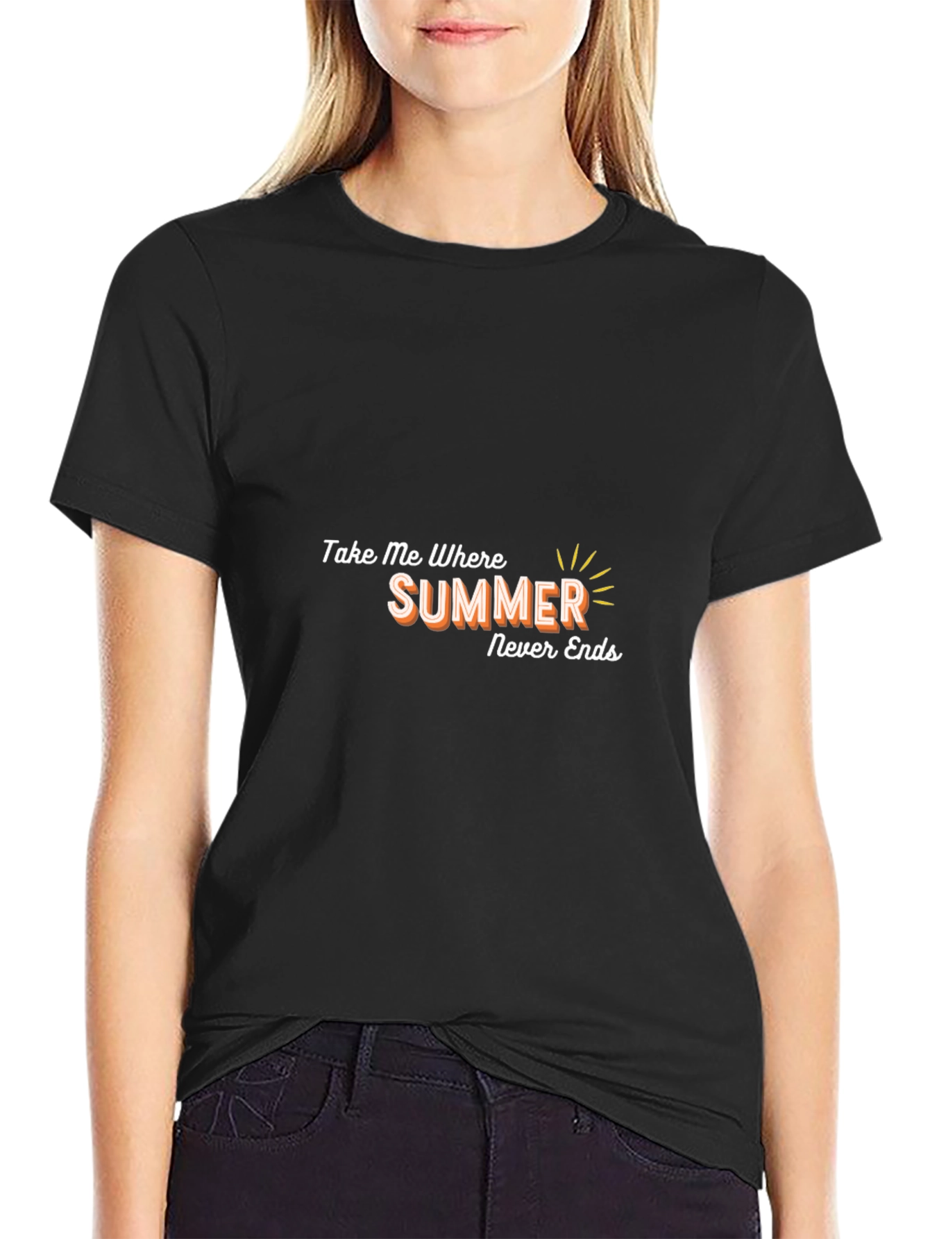 Summer Never Ends Graphic T-Shirt